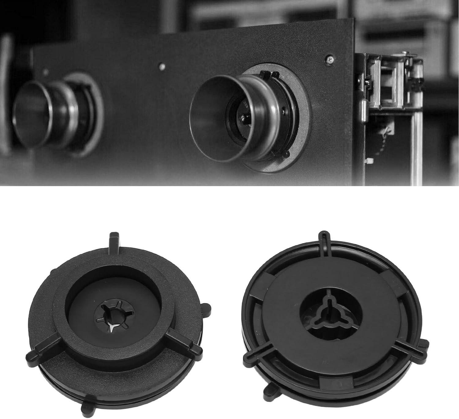 Universal 10-Inch NAB Hub Adapter for B67, Akai & Teac Reel Tapes—Durable Design