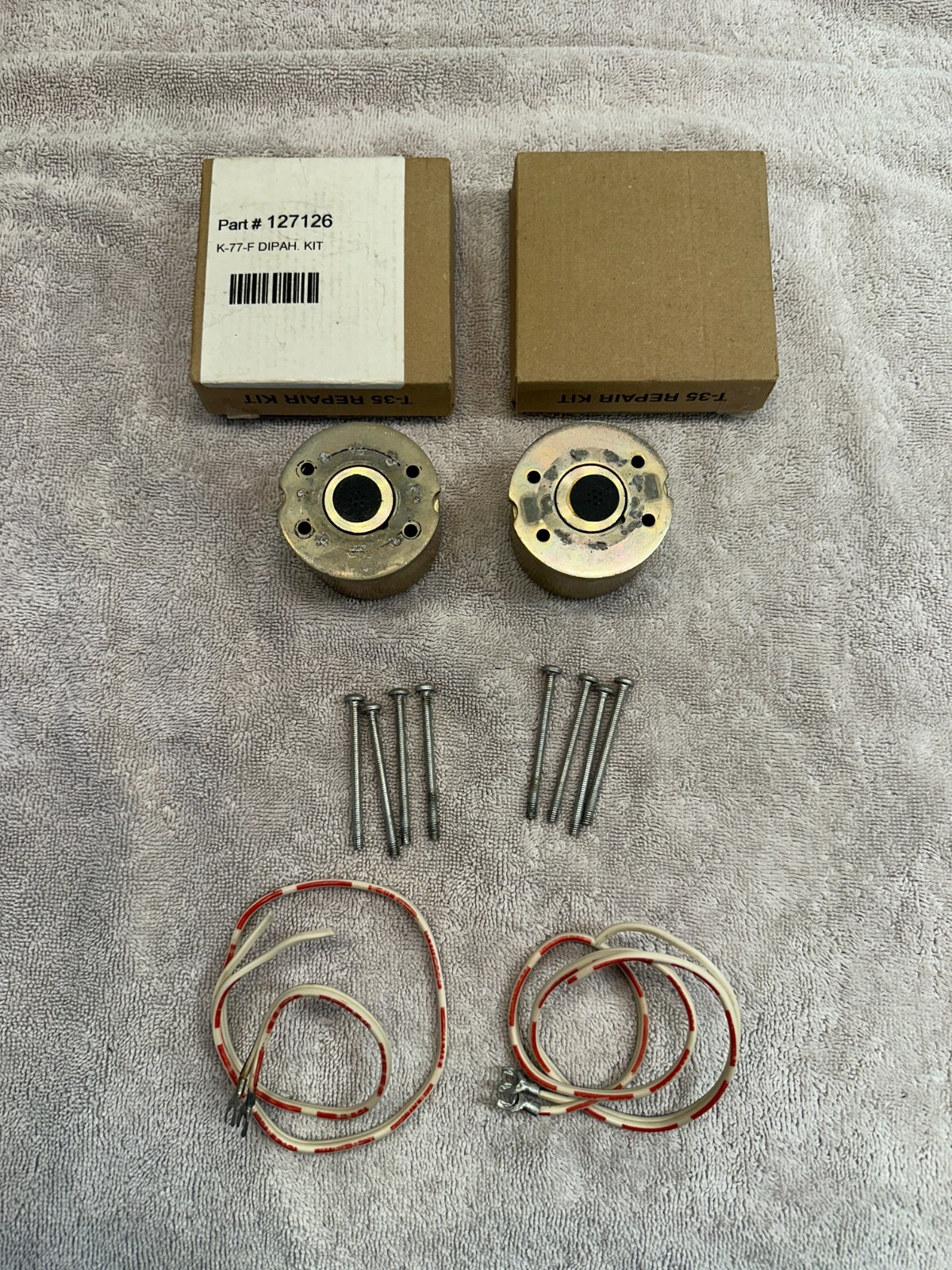 Klipsch K-77 Alnico Tweeter Magnets/T-35 Kits – Klipschorn La Scala Belle Heresy