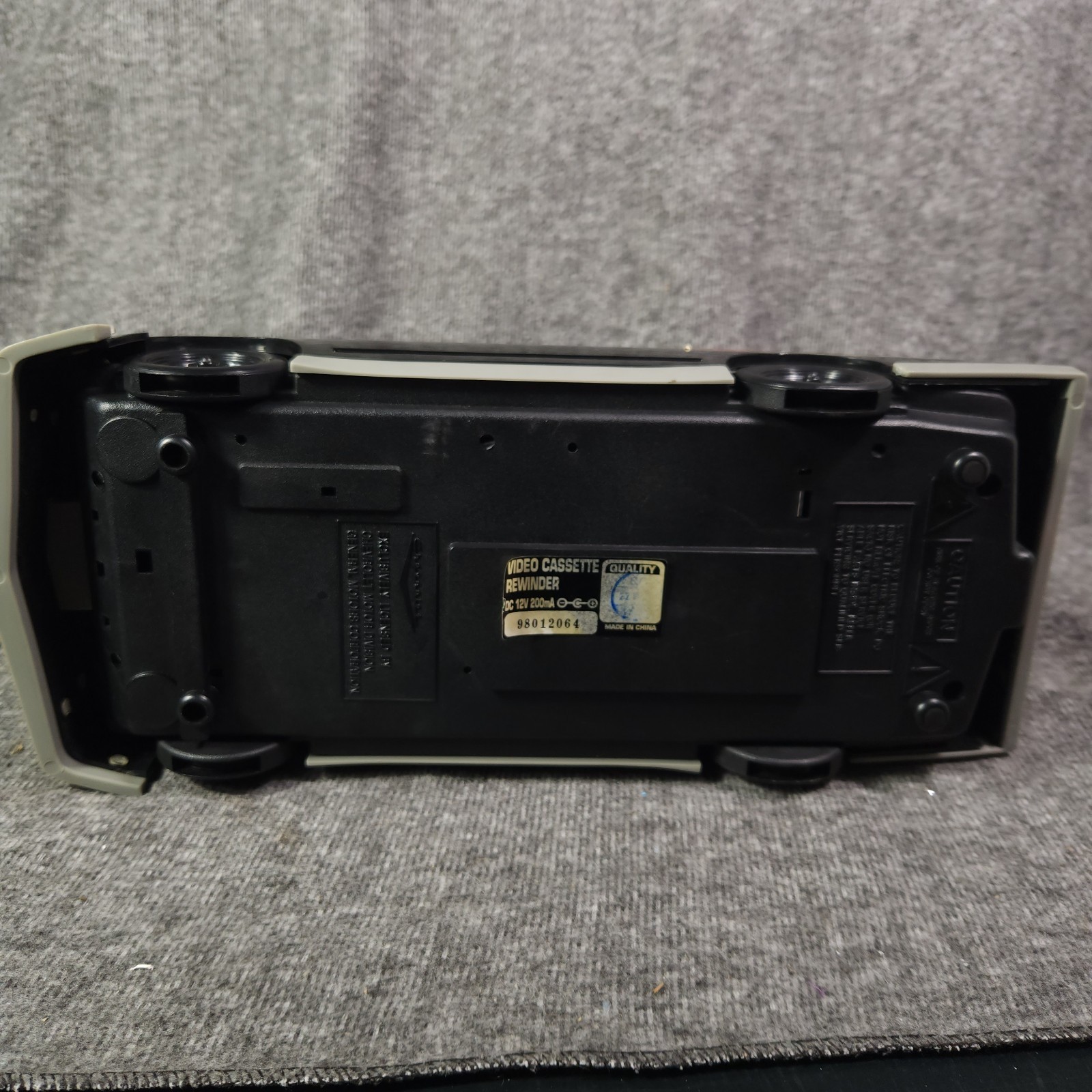 Next Tech VHS Video Cassette Rewinder Officially Chevrolet Licensed Race Truck