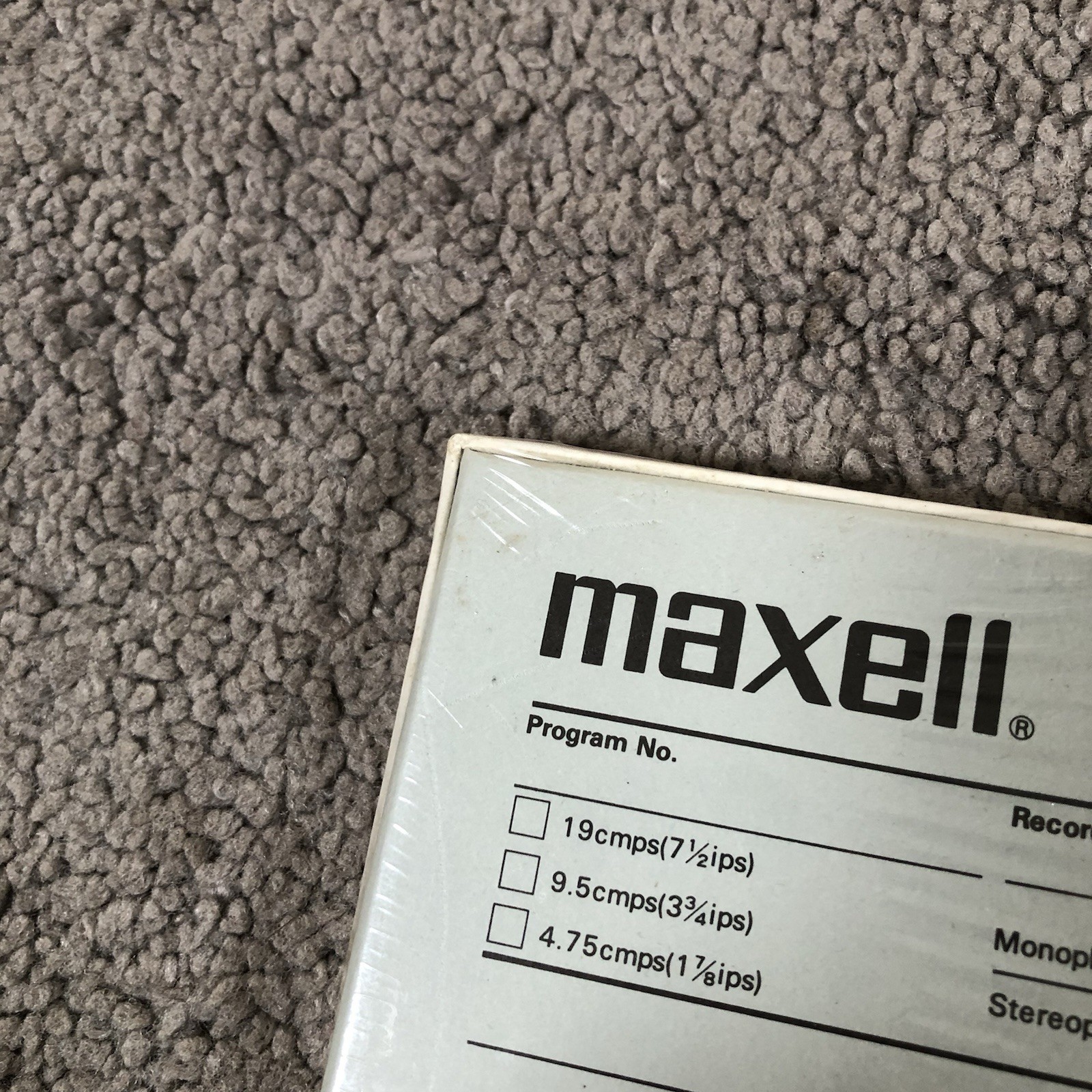 NEW Maxell MR-7 7 Inch Metal Empty Reel-to-Reel Tape Take-Up Reel