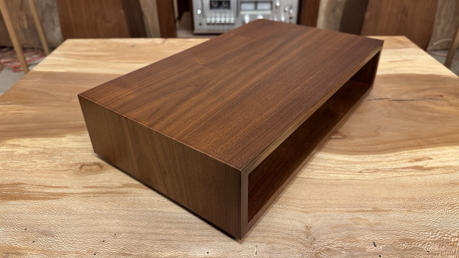 McIntosh L101 Solid Walnut Cabinet for MQ101 (Pre-Order)
