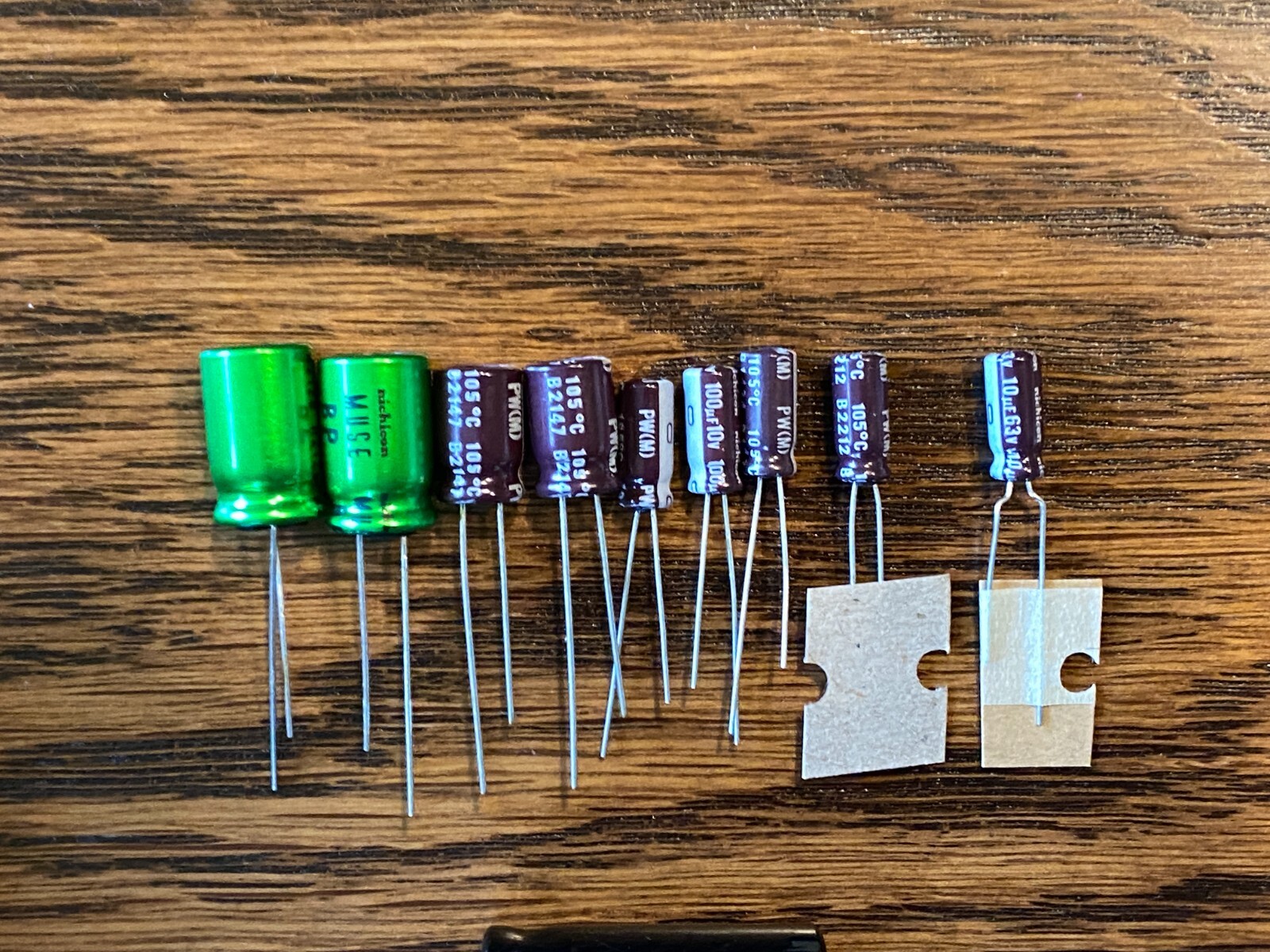 Technics SL-5 Speed Repair Kit Capacitors Turntable Recap Set