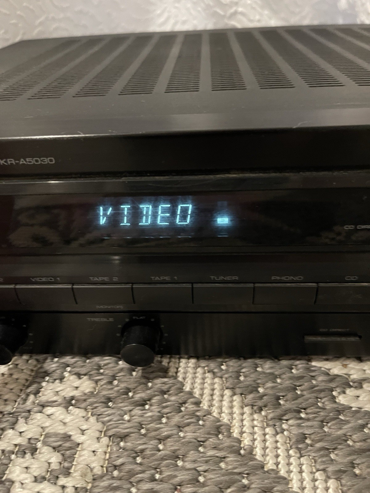 Vintage Kenwood KR-A5030 AM/FM Stereo Receiver Tested Working