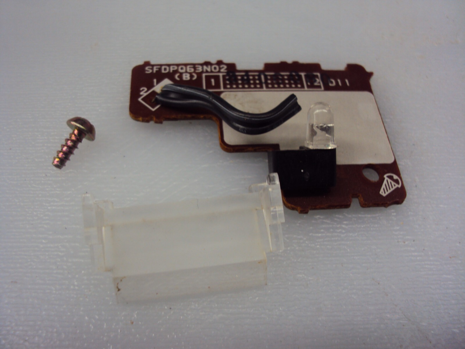 Technics SL-Q200 Turntable Strobe Lamp Board & Cover. Tested Parting Out SL-Q200