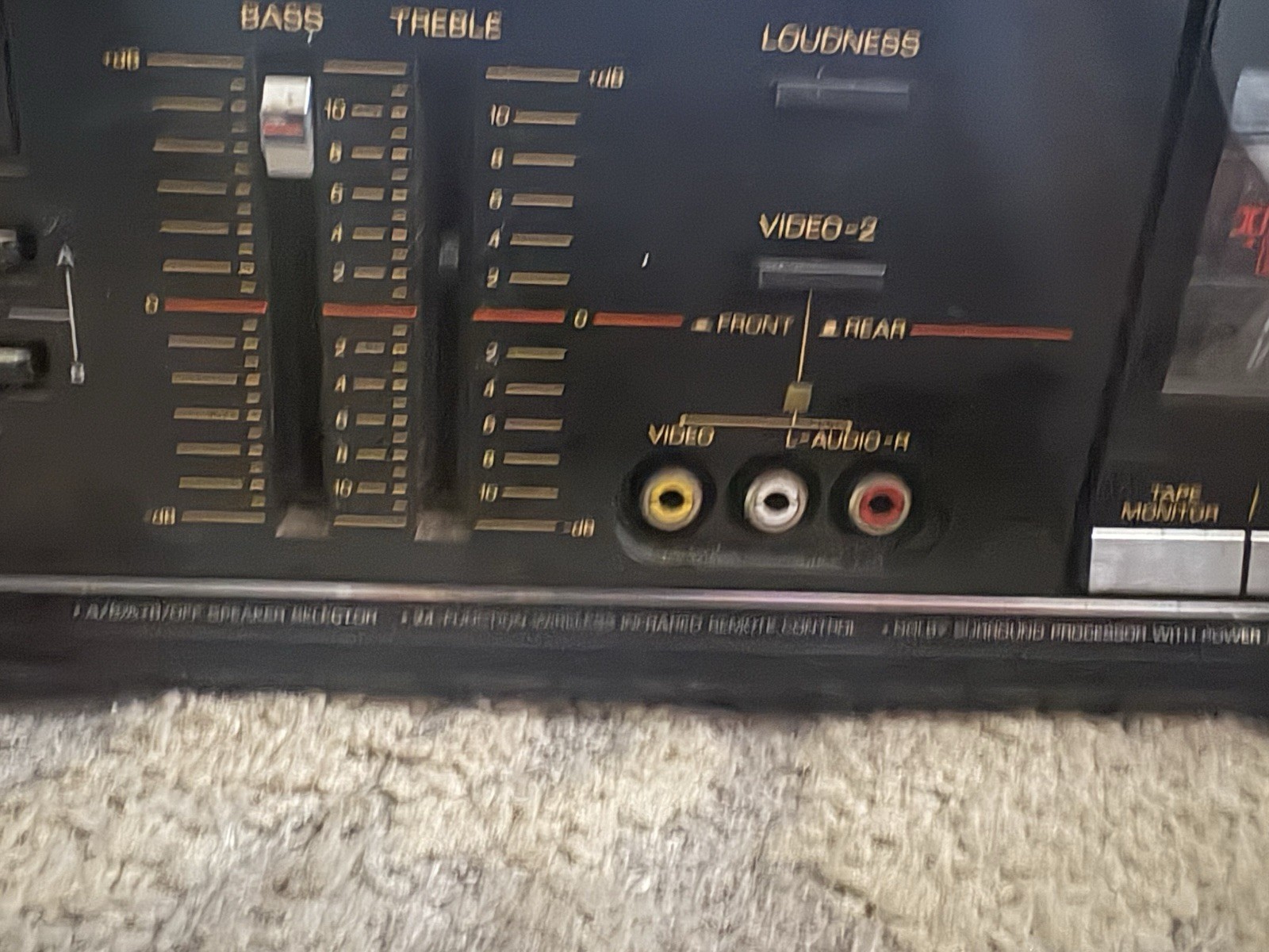 Fisher CAV-875 Studio-Standard AV Surround Stereo Amplifier