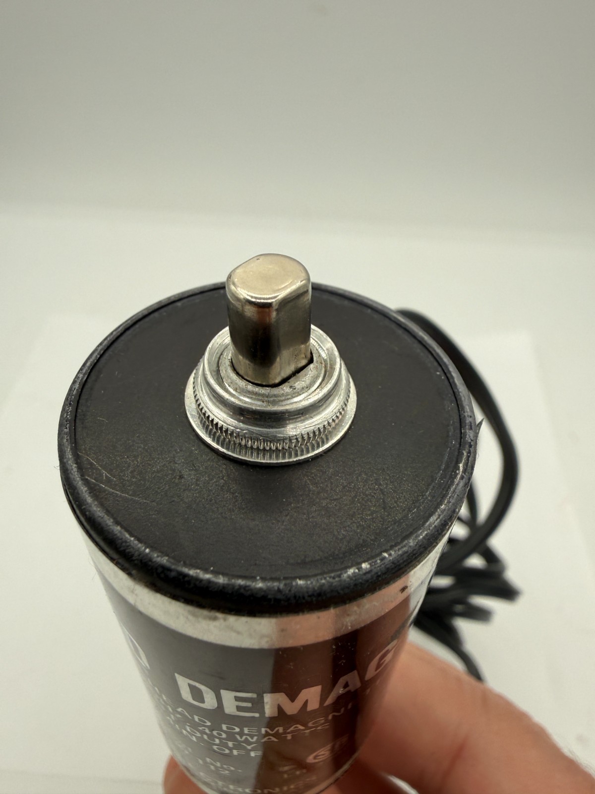Vintage GC Electronics Audiotex HEAD DEMAG Recording Head Demagnetizer 30-112
