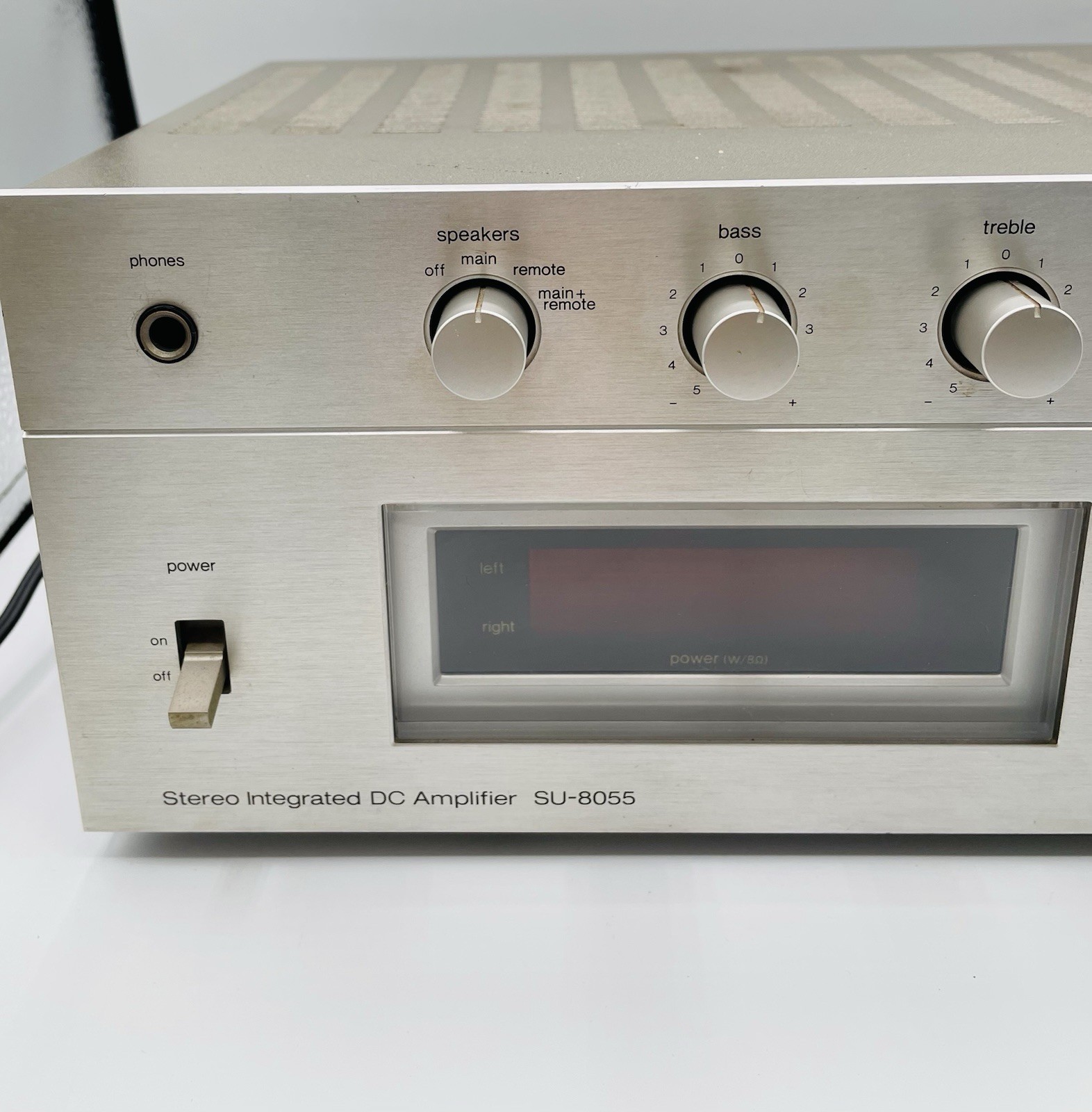 Technics SU-8055 Stereo Integrated DC Amplifier Tested, Working Order- Read