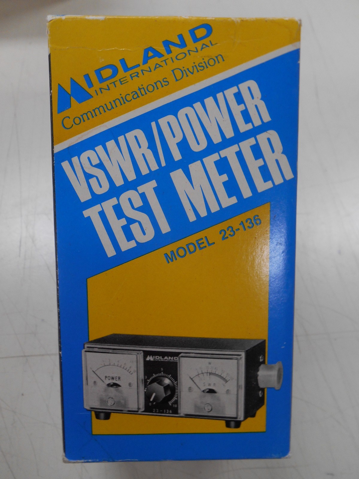 New Midland Model 23-136 VSWR test meter ham cb radios standing wave ratio meter