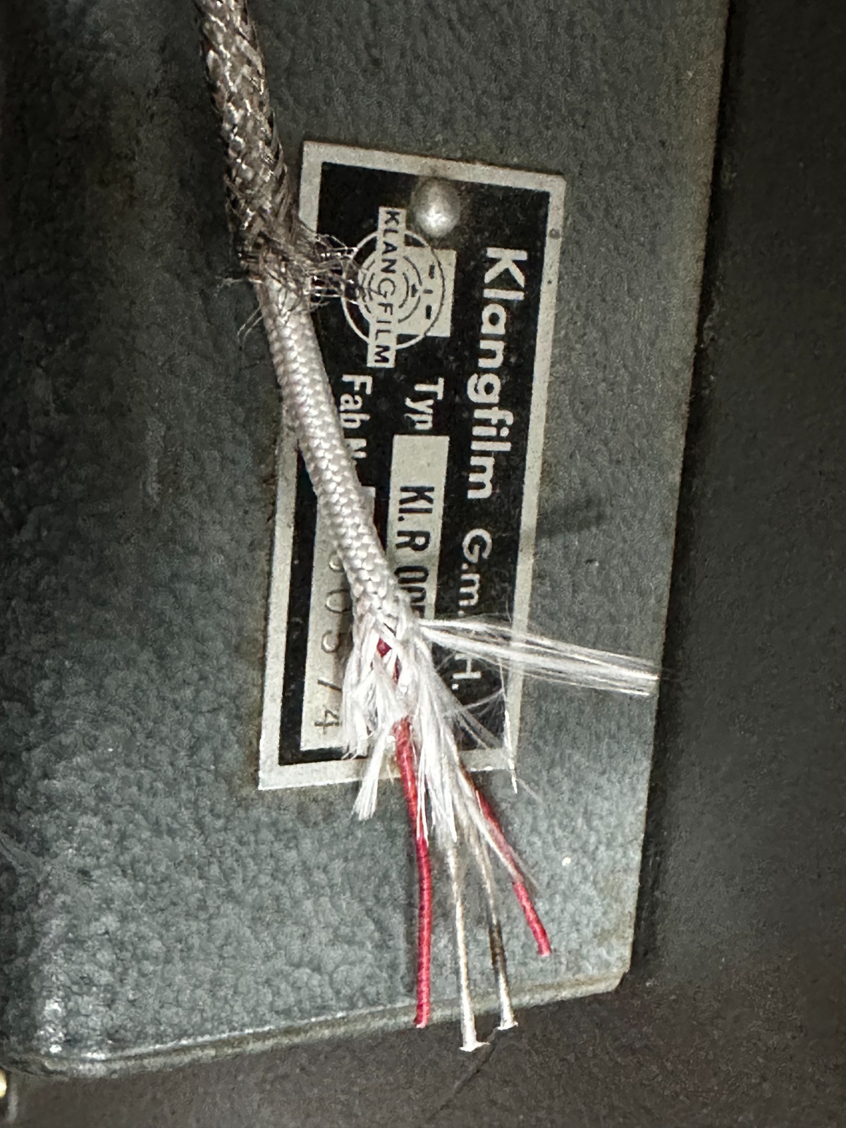 10m Vintage Graetz 4-Core Shielded Cable 1950 Field Coil Speaker Power & Audio