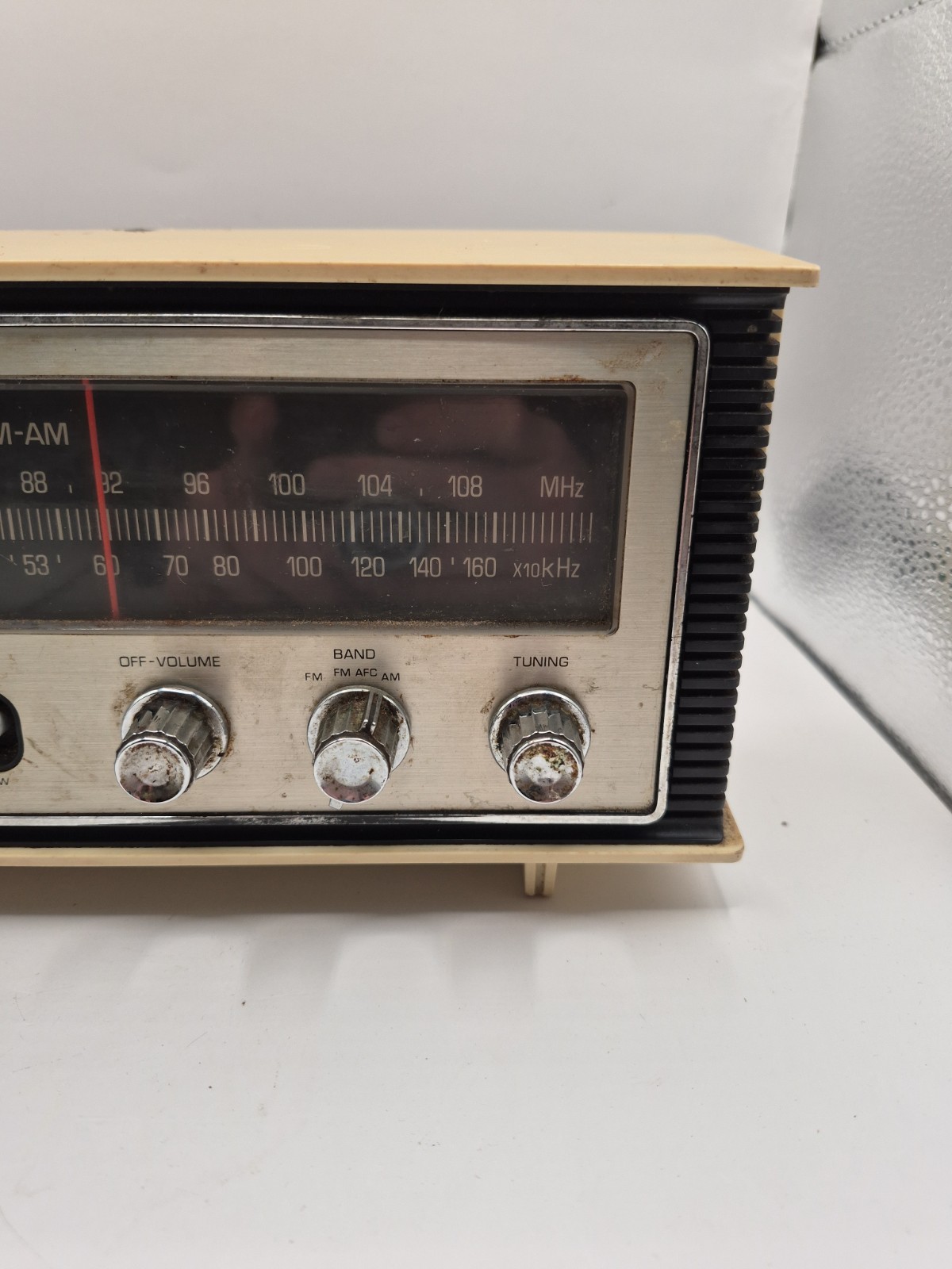 Vintage Panasonic RE-6283 FM AM Radio Tabletop Tested Works