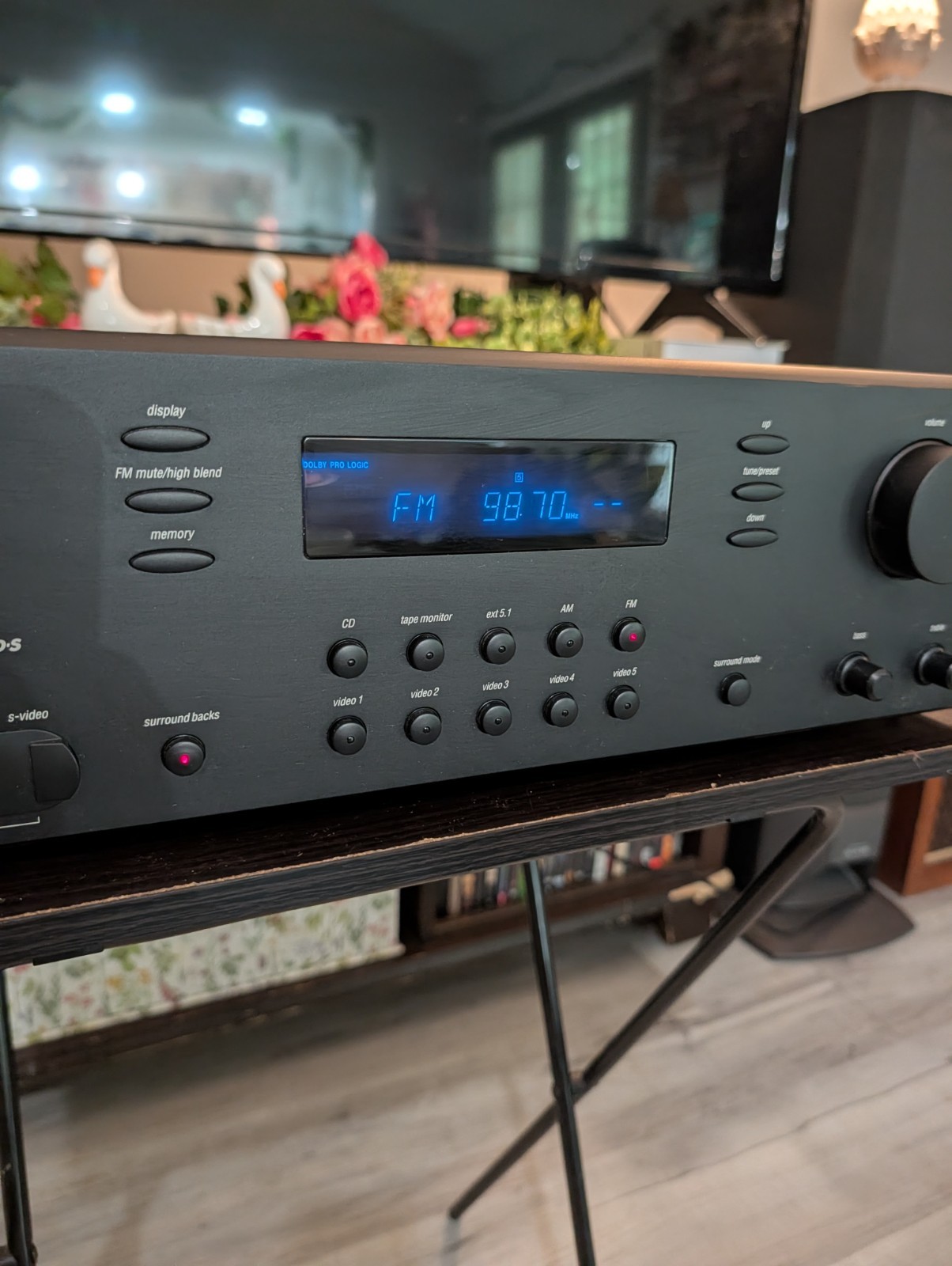 ADCOM GTP-830 Surround Sound Processor Preamplifier 120/240v W/Remote And Box