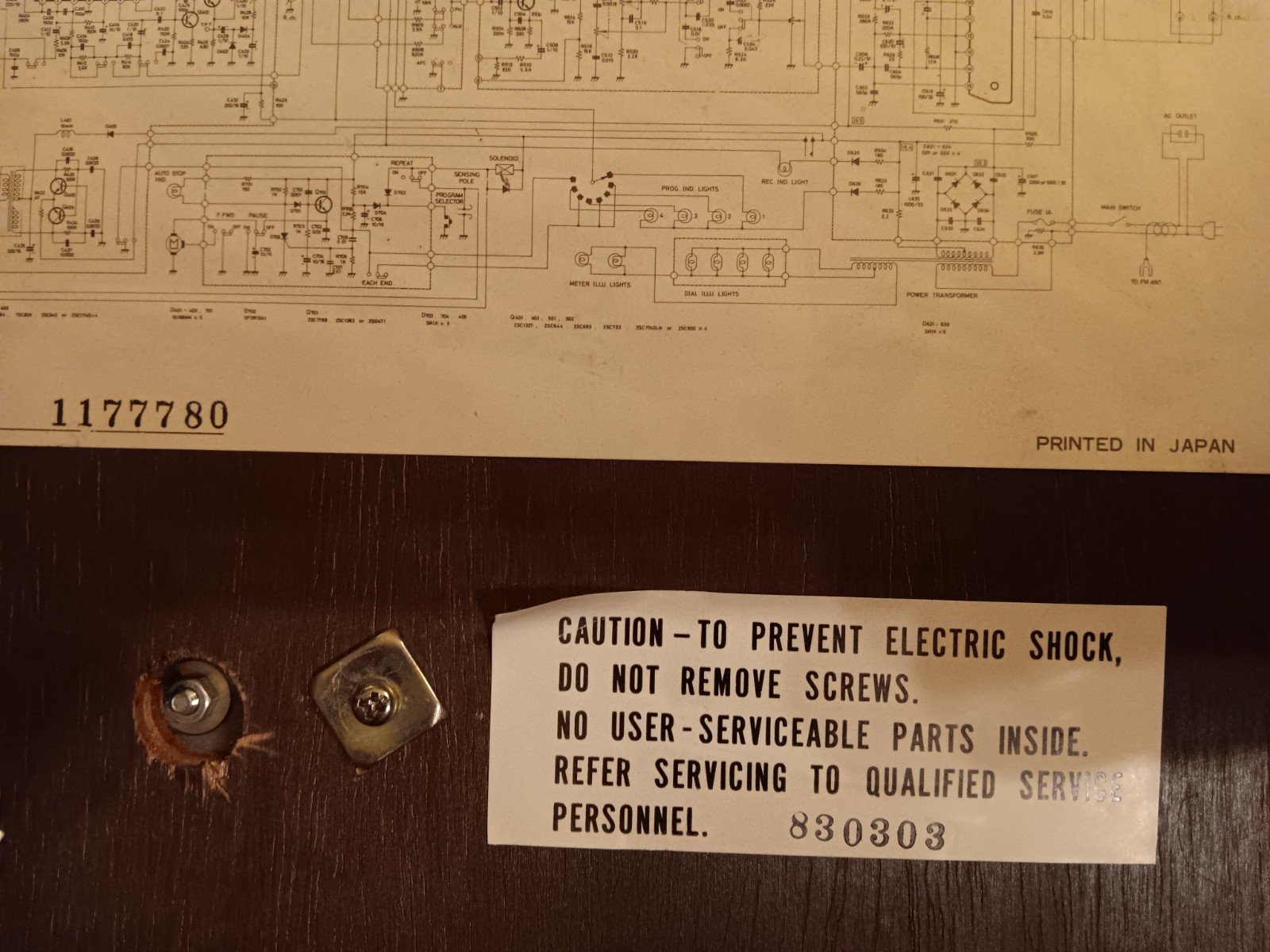 TANGLEWOOD 55T7 AM FM-8 TRACK PARTS-REPAIR