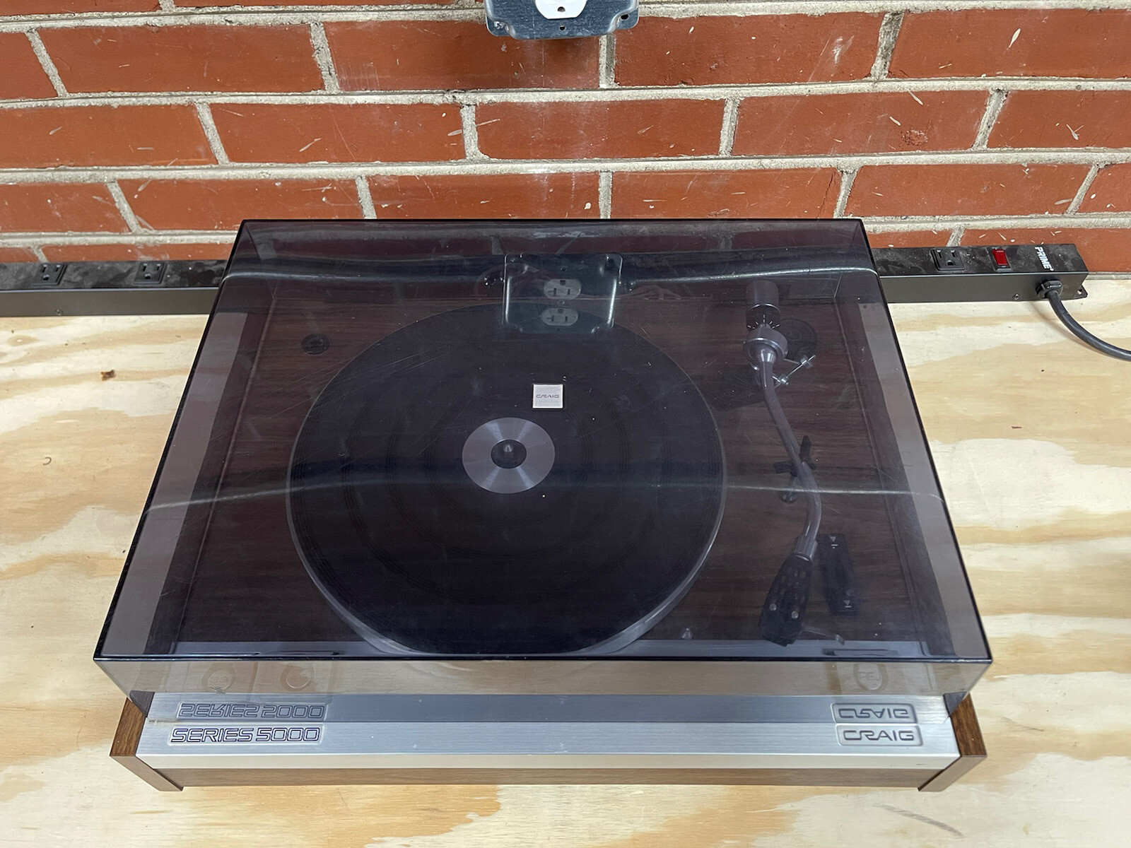 Craig 5102 Turntable Series 5000 – Vintage – Untested – AS IS