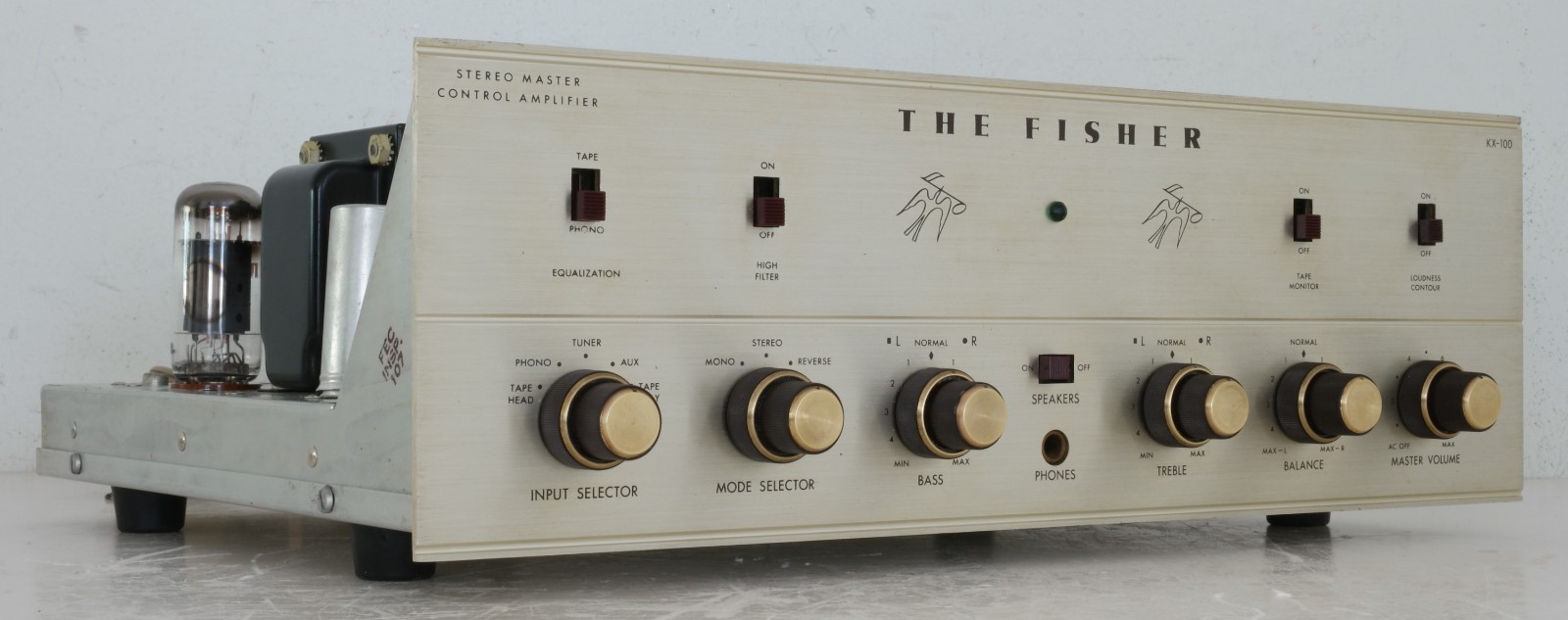 Fisher KX-100 Stereo Master Control Amplifier