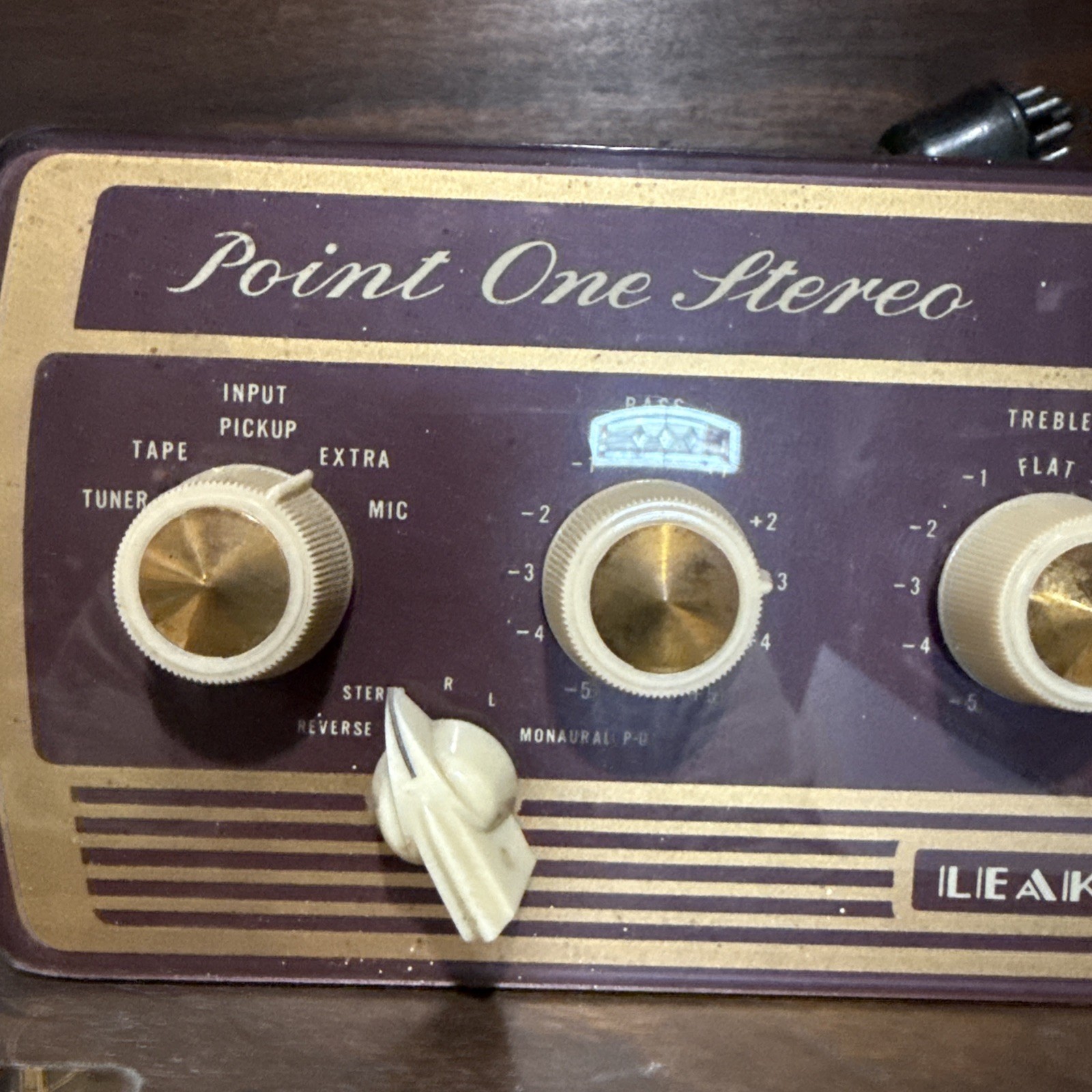 LEAK POINT ONE STEREO TUBE PRE-AMPLIFIER FOR STEREO 20 50 60