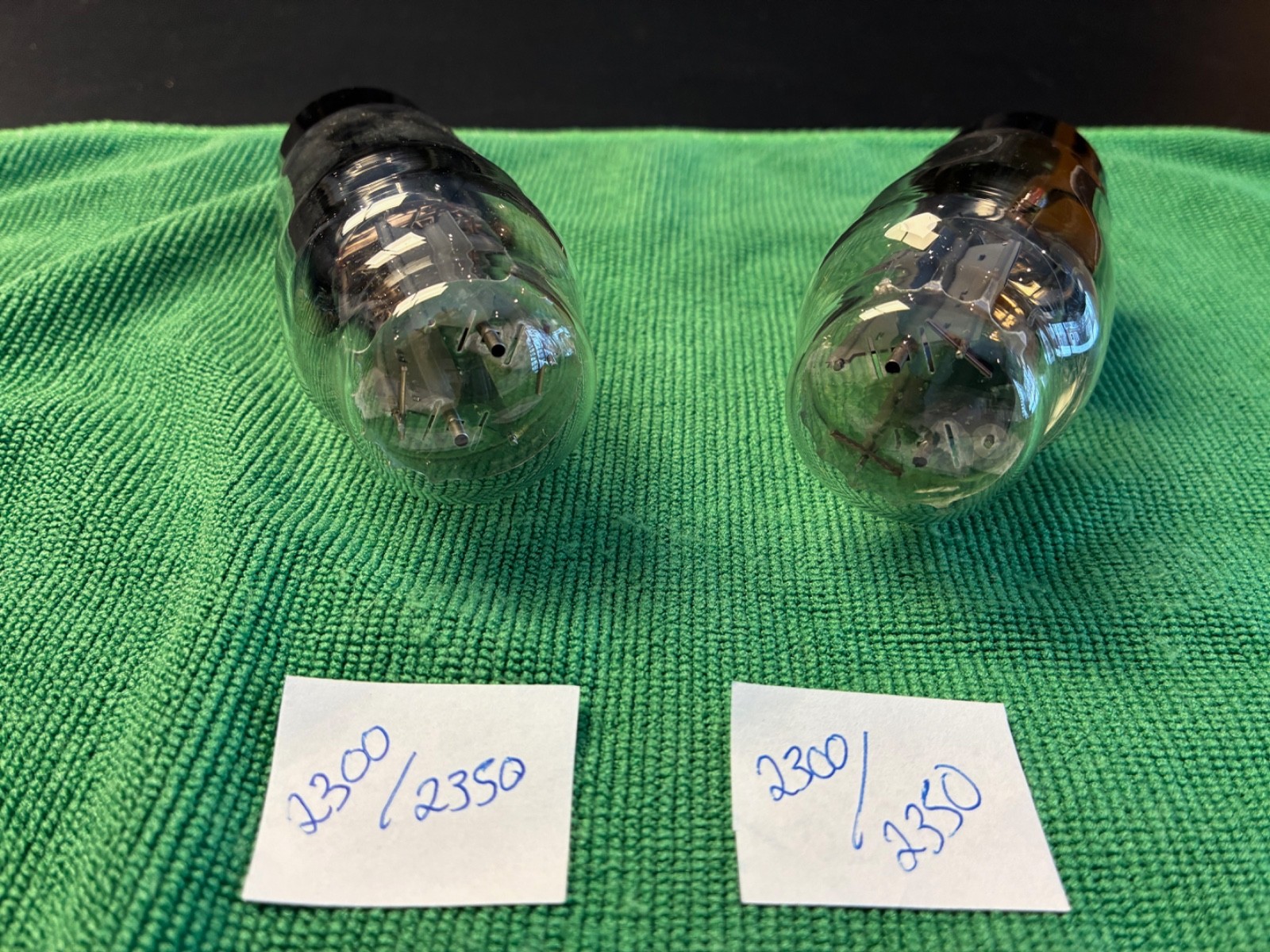 Mullard GZ32 5V4G CV593 GZ31 VT206A Rectifier NOS Pair Tubes White Label