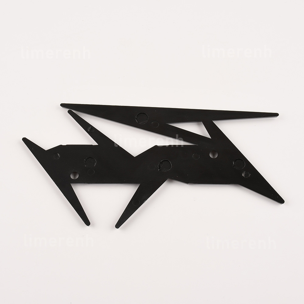 2Pcs DIY PEAVEY plastic logo badge replacement piece(text) 160mm X 80mm New