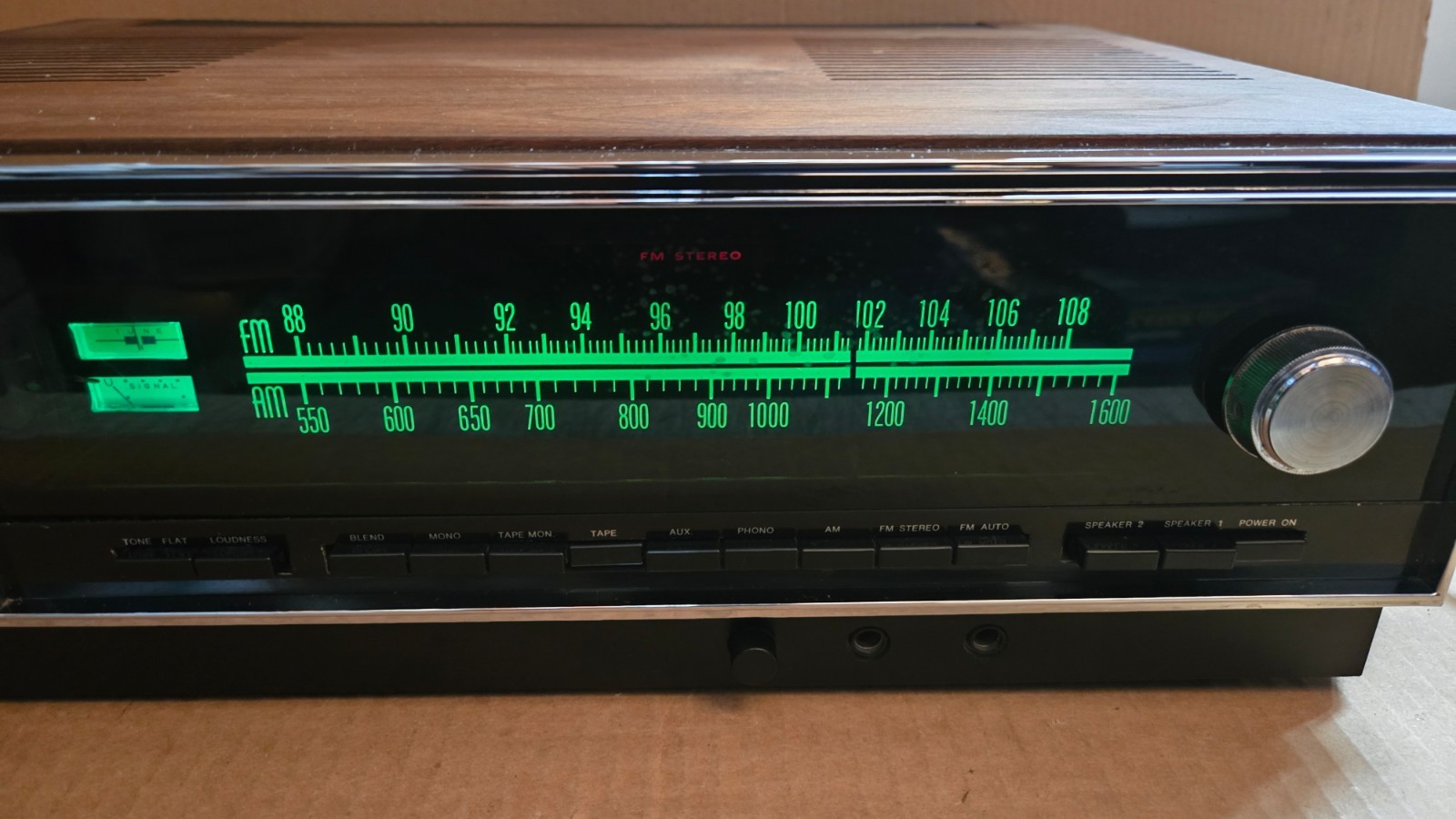 Heathkit AR-1500 Vintage Stereo Receiver Very Clean – Works – Radio Does Not