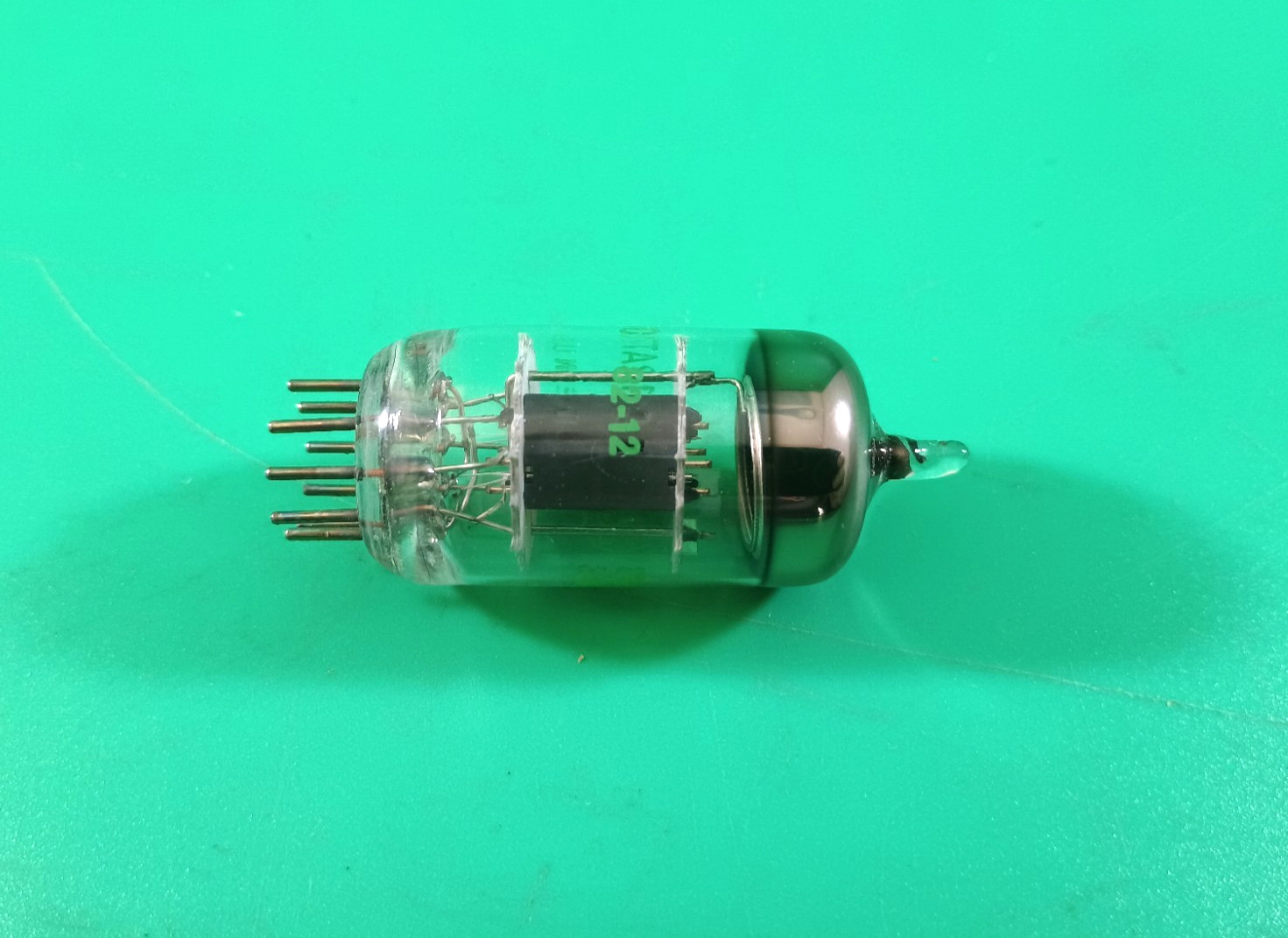 GE JAN-12AT7WC MILSPEC VINTAGE ELECTRON TUBE 12AT7WC 12AT7