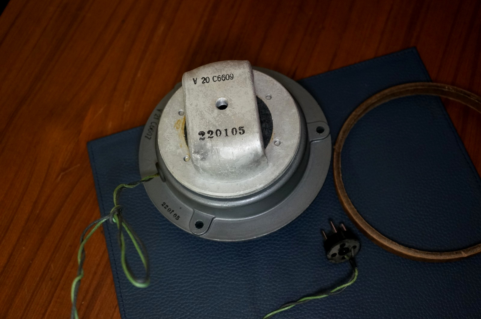 Early Leslie 45 / Hammond Jensen Alnico Tweeter Speaker 16 ohm V21