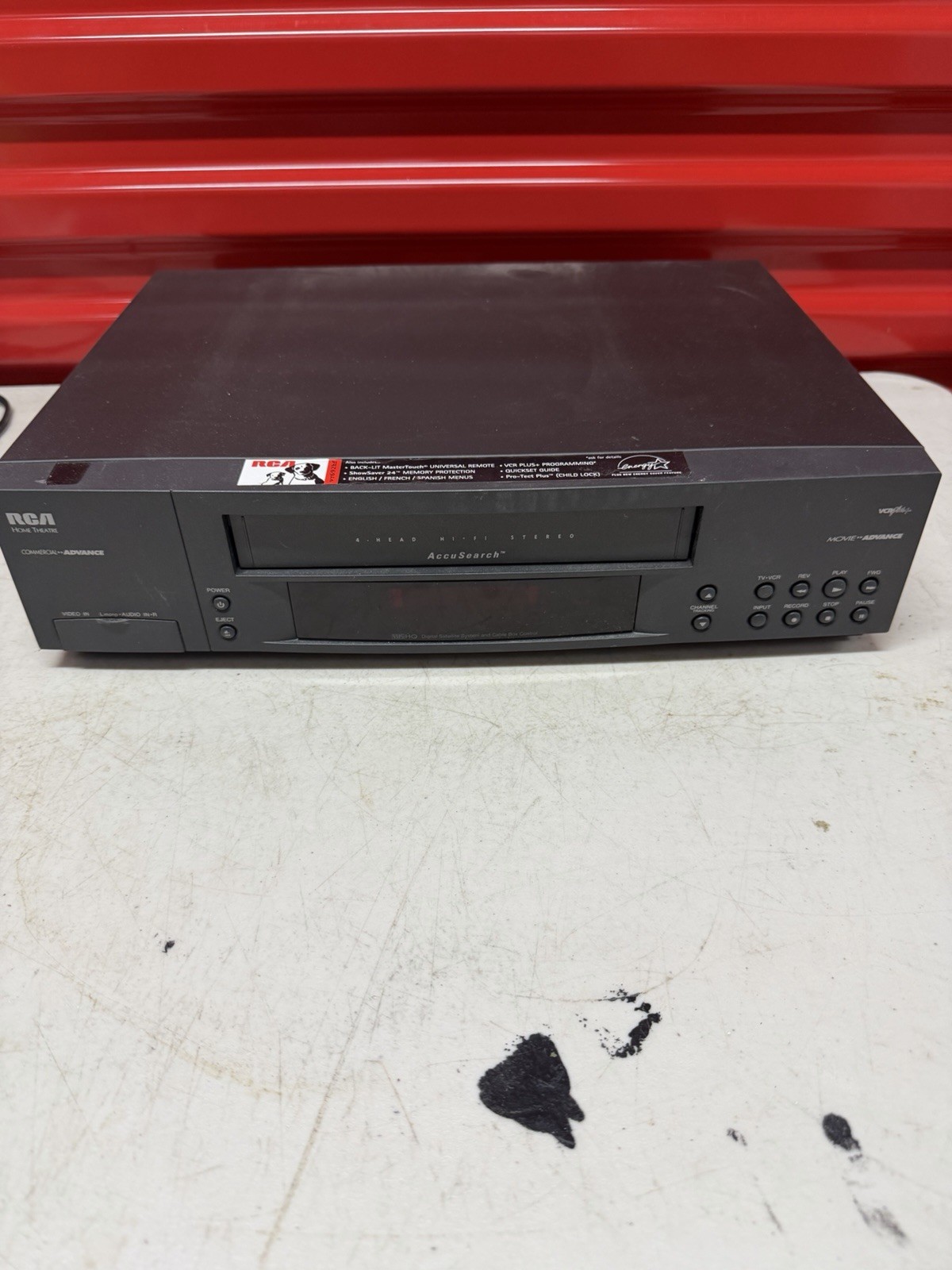 RCA (VR692HF) Multi-Brand DSS Cable Control 4-Head HiFi Stereo VCR Free Ship!