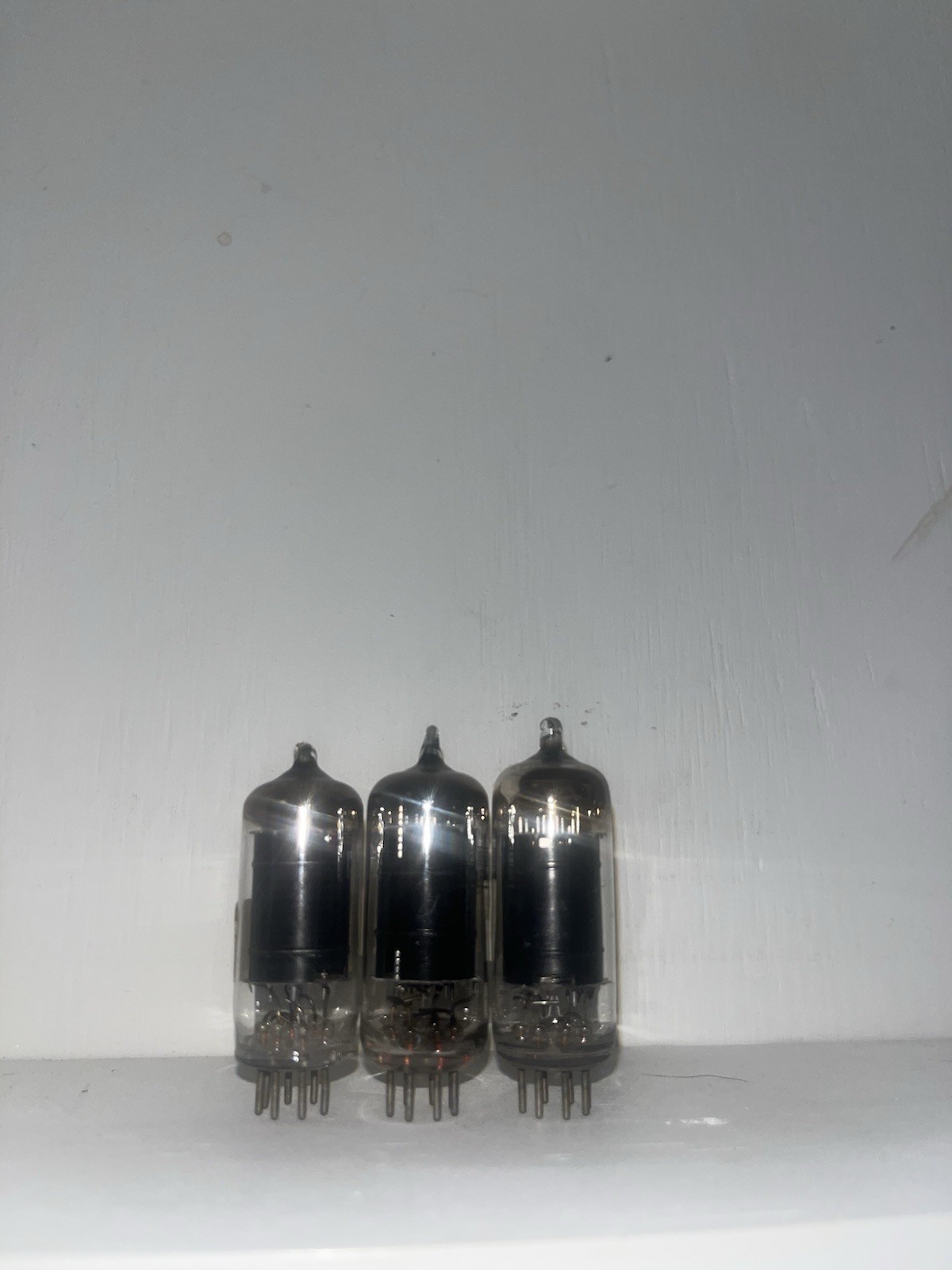 3 Unknown Brand 12BE6 Non Matching Tubes TV7 Good See Photos For Details