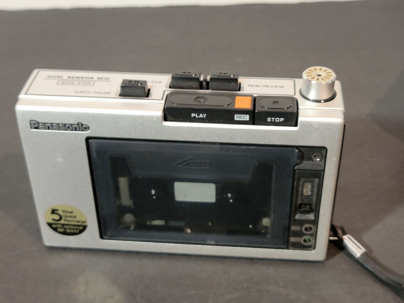 Vtg Handheld Panasonic RQ-332S Cassette Tape Recorder Player *Parts Or Repair *