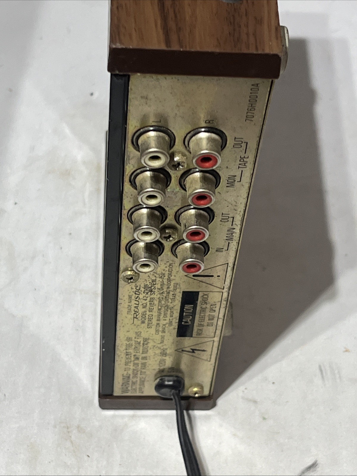 Realistic Stereo Reverb System Model 42-2108 – Tested/Working