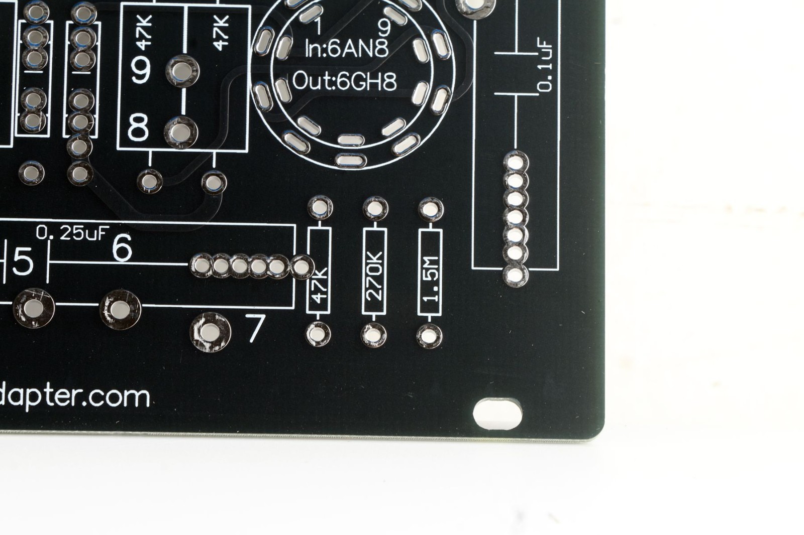 Pair 2pcs Dynaco Mark III mk3 6AN8 driver bare DIY board