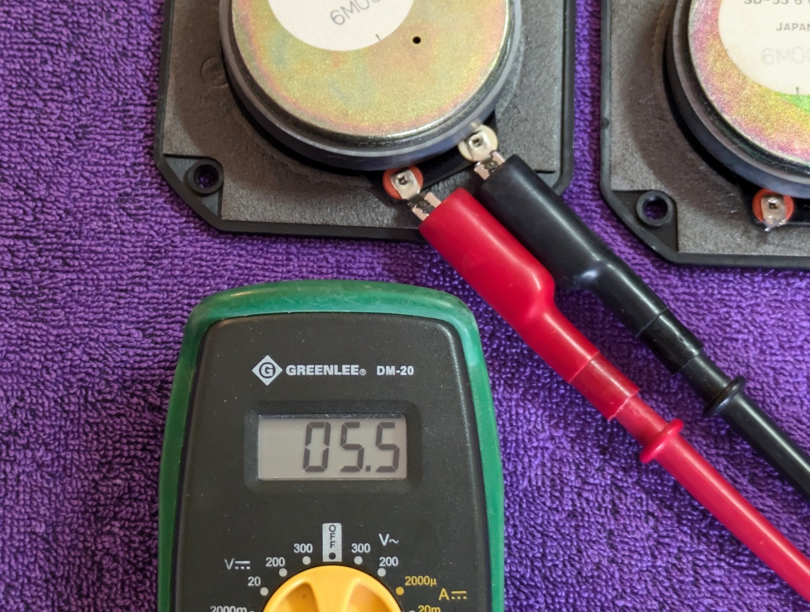 TESTED: 2 Realistic T-120 Tweeters SD-55 6M007B
