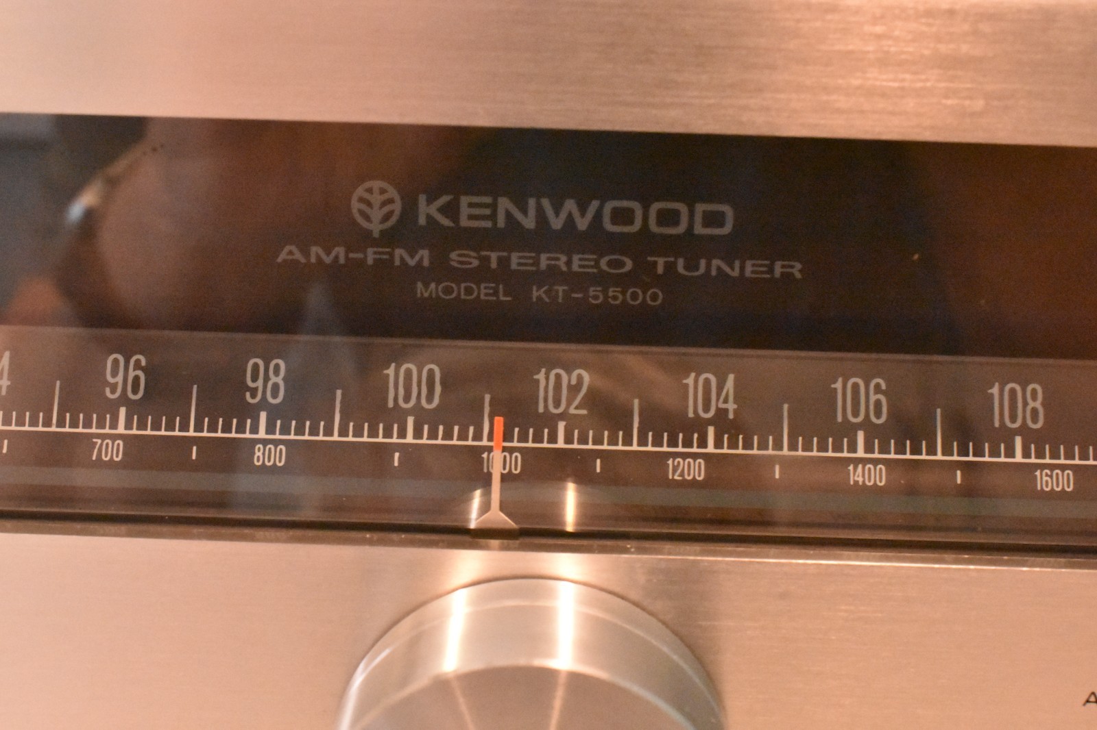 Vintage Kenwood KT-5500 AM/FM Stereo Tuner – Made in Japan – Tested