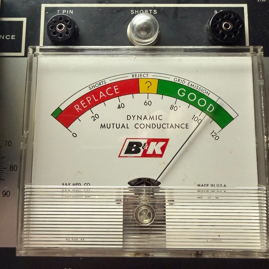 Zenith 19CG3 Vacuum Tube NOS w/box TESTED @ 104% on B&K 700 Tester Made in USA