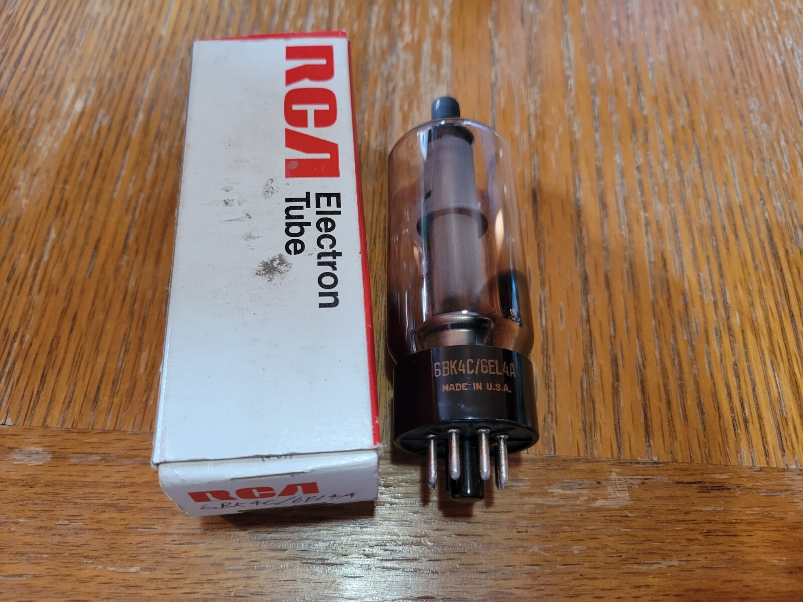 RCA  6BK4C / 6EL4A Vacuum Tube Tested