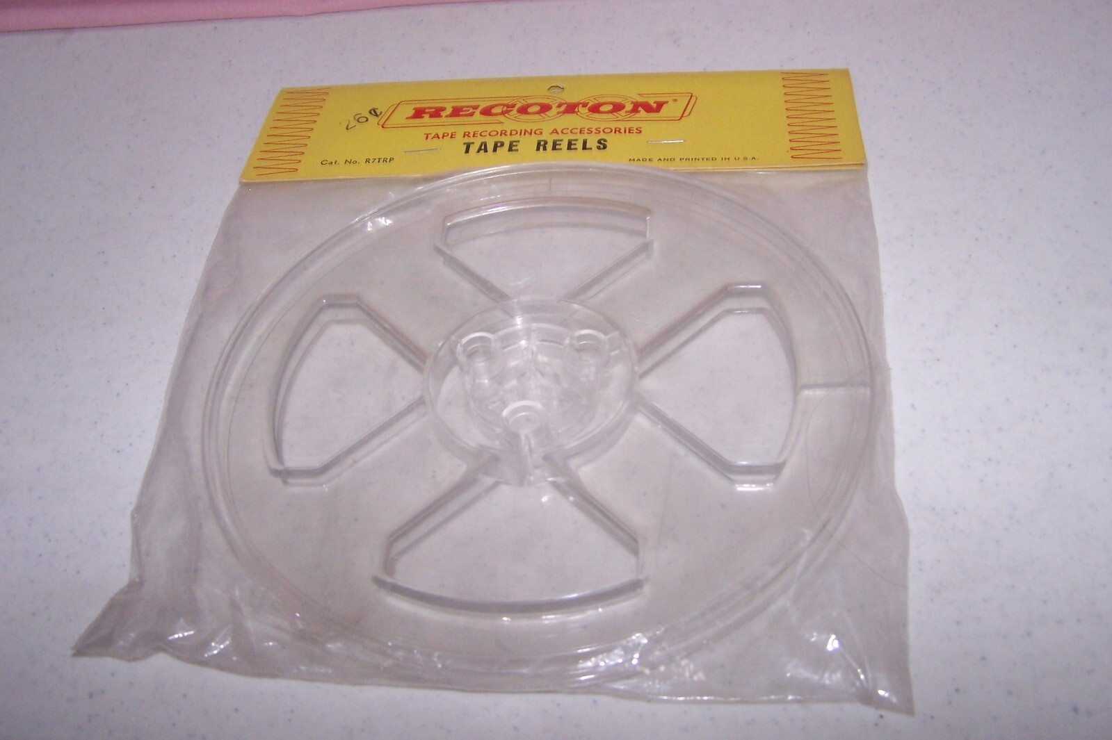 Vintage Recoton Tape Recording Accessories Tape Reels 1 Reel #R7TRP NEW in Pack