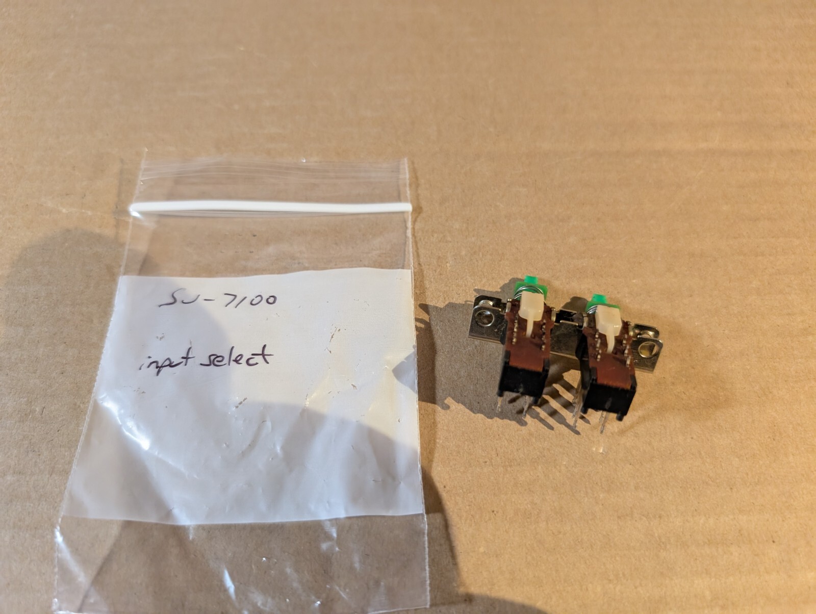 Technics SU-7100 amplifier input select switches SSH241S