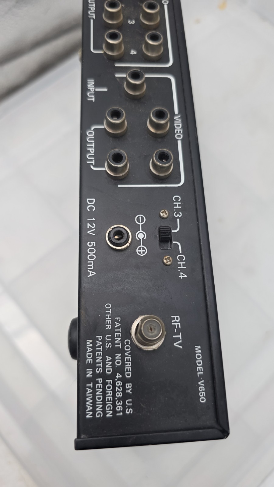 Recoton V650 Color Processor Enhancer Untested Read