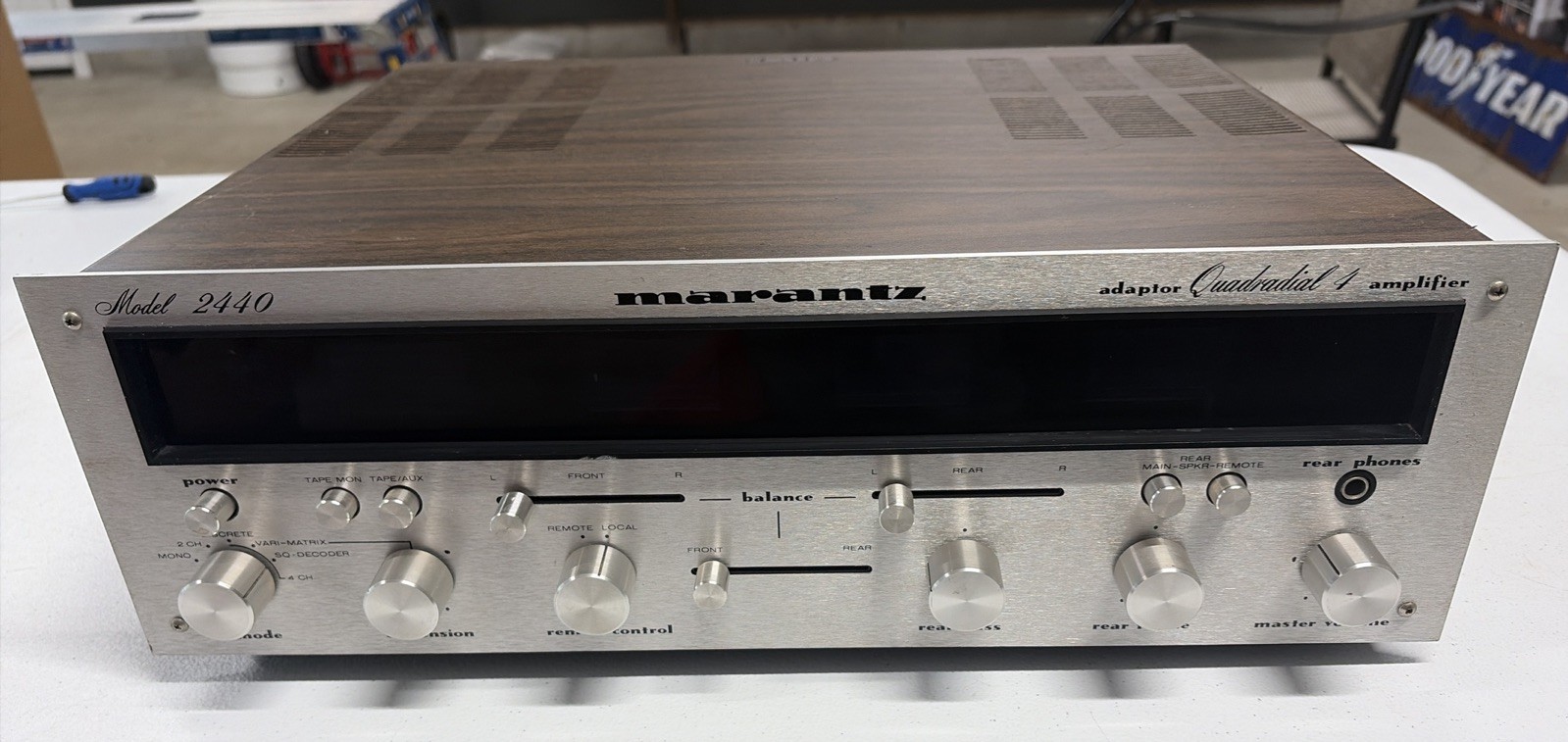 Vintage Marantz 2440 Quadradial Amplifier Power Tested