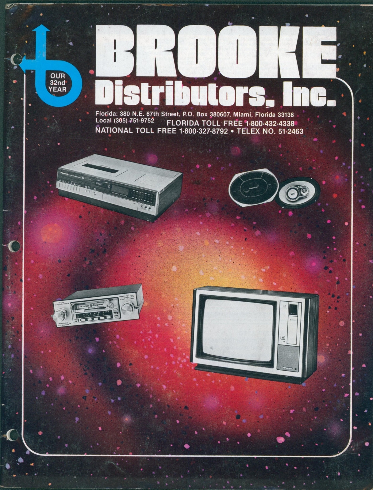 1981 Brooke Electronics Buyer Guide VCR Stereo TV Speaker Marantz HiFi Dealer FL