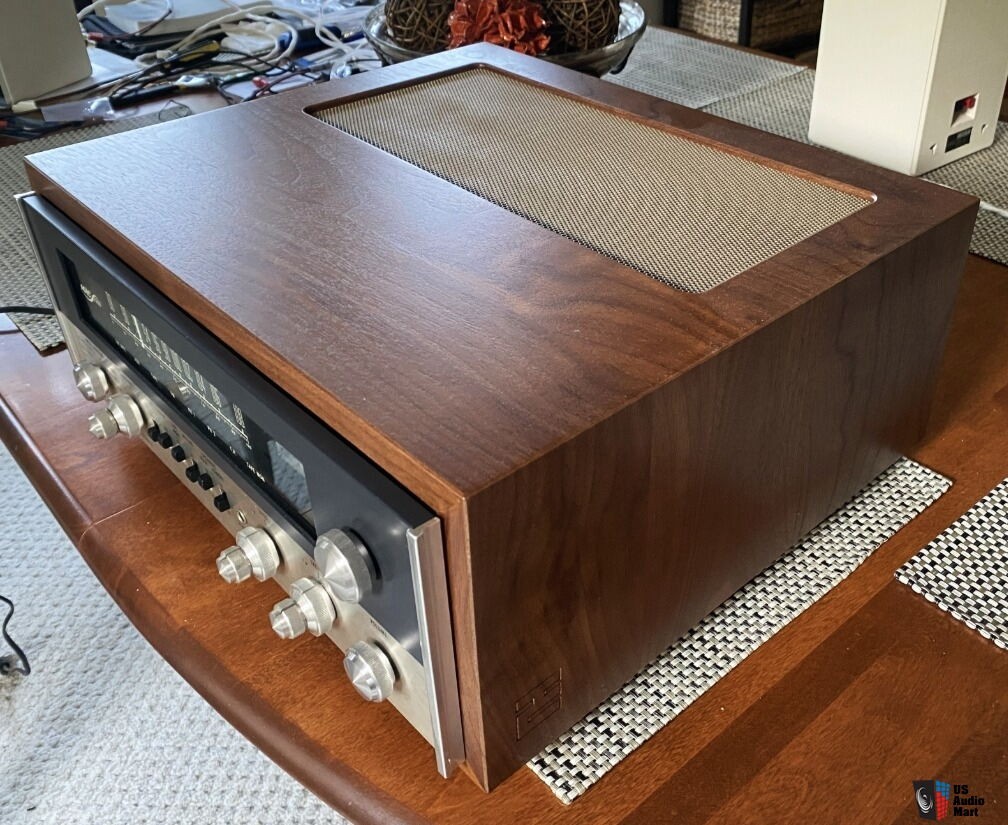 McIntosh MAC 1700 Stereo Receiver – Recapped, Serviced, w/Solid Walnut Cabinet
