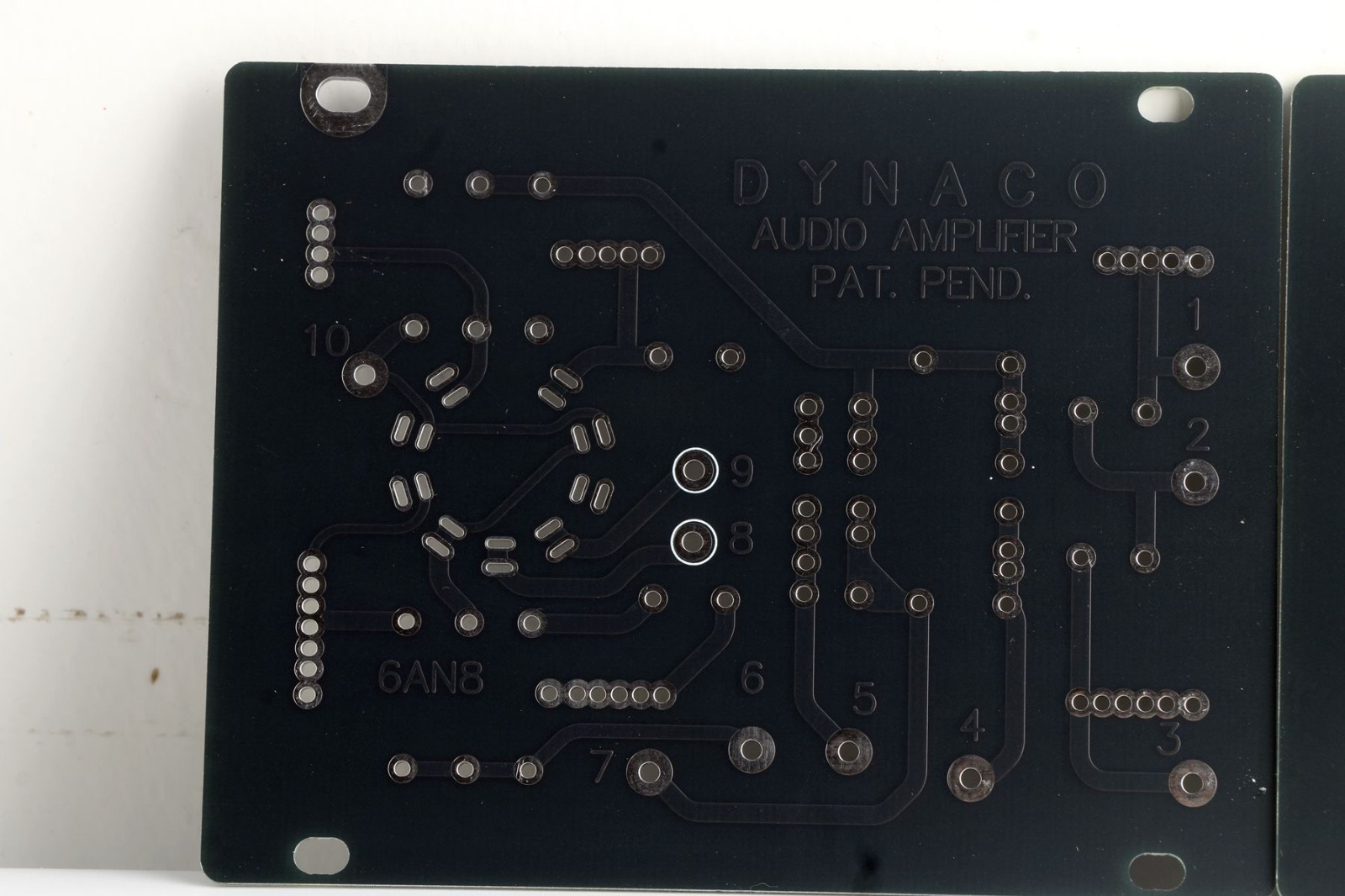 Pair 2pcs Dynaco Mark III mk3 6AN8 driver bare DIY board