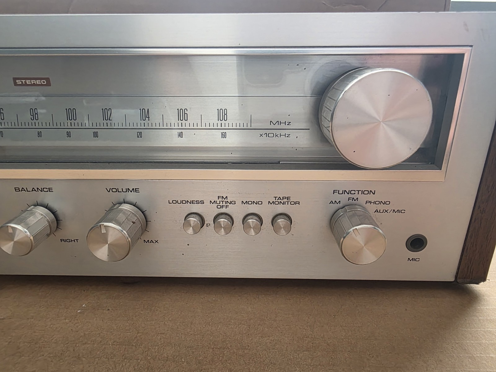 Vtg Pioneer Stereo Receiver Model SX-450 Tested & Works Great – Nice Cond