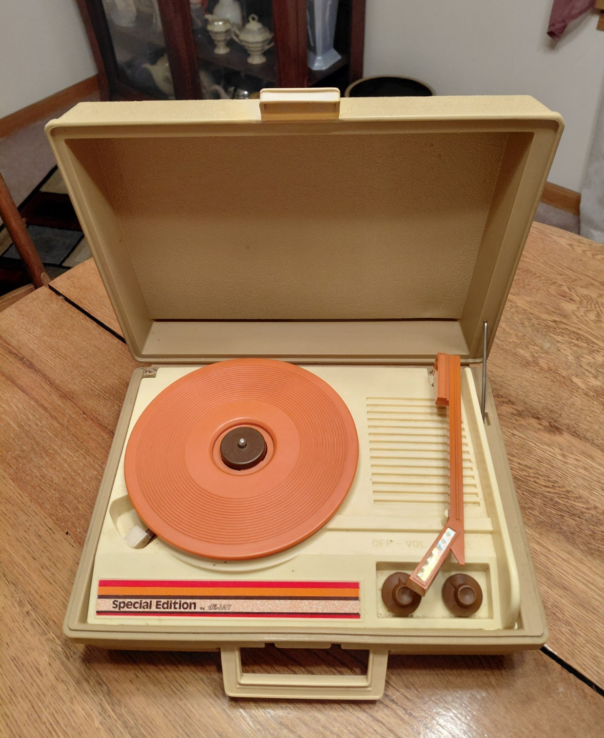 VTG 1970s DE JAY SP 30 SPECIAL EDITION CHILDS RECORD PLAYER PHONOGRAPH – SPINS