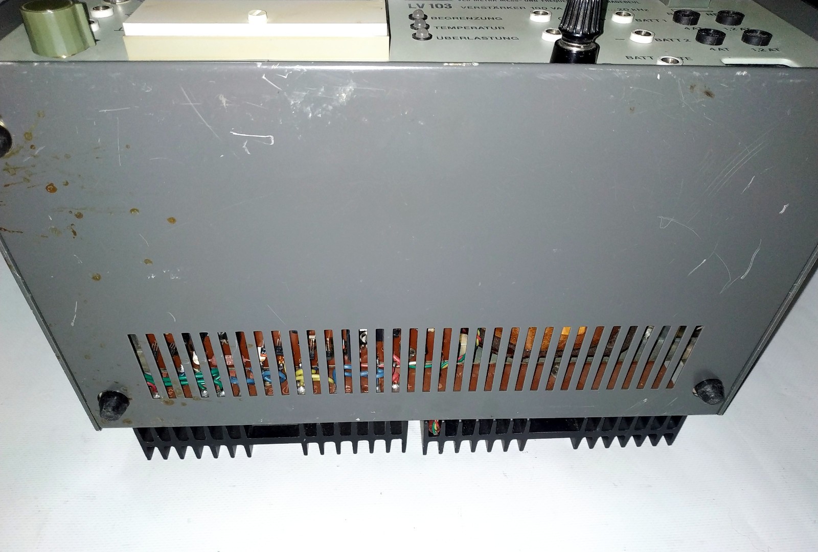Vintage Retro Germany Power Audio Amplifier MMF LV 103 1980’s Working!