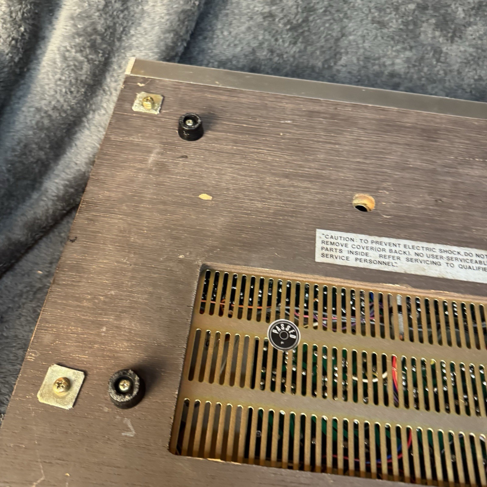 Vintage 1974 Realistic RadioShack STA-80AM/FM Stereo Receiver- Walnut Case