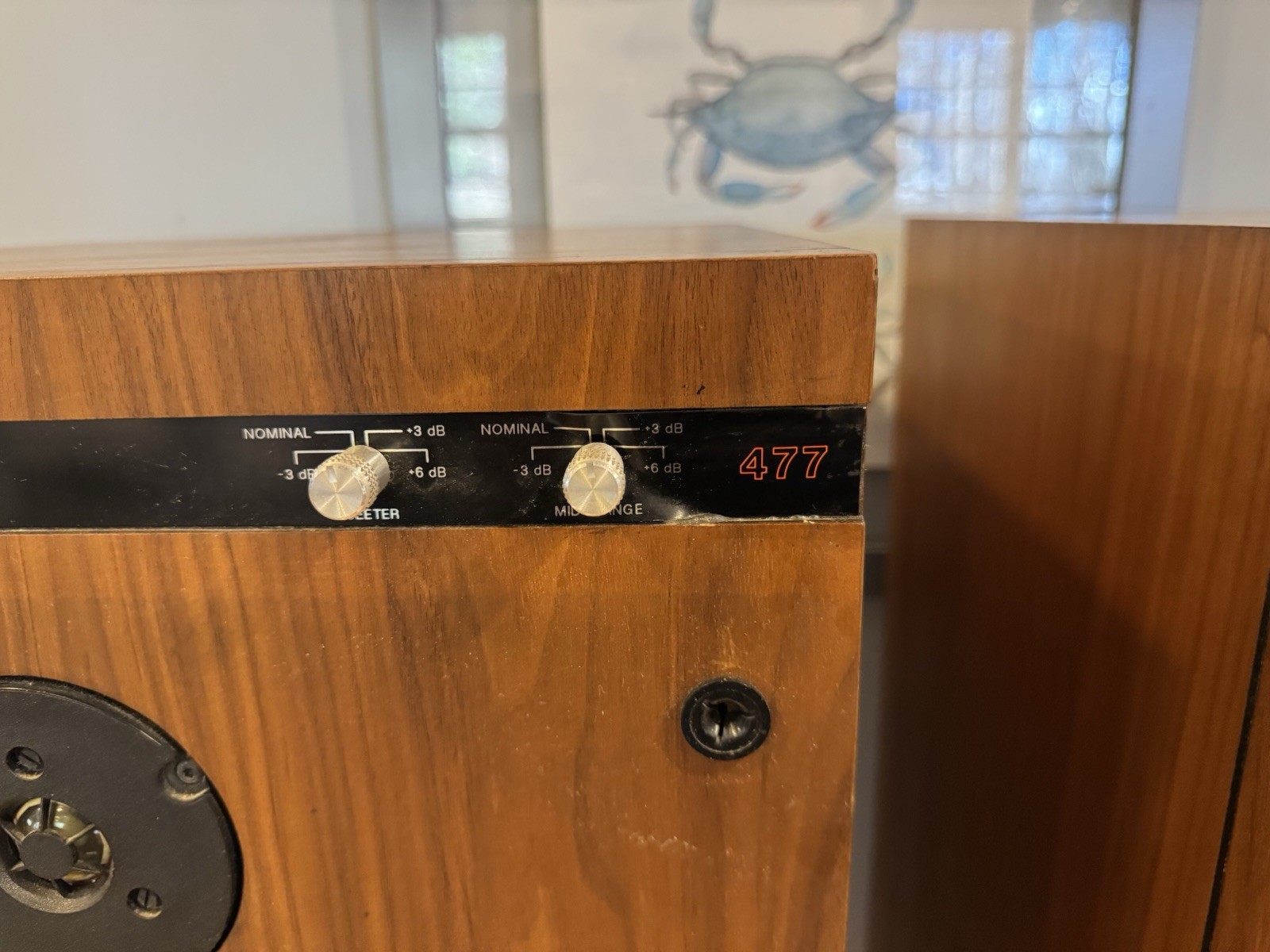 Phillips 477 VintageHigh Fidelity Laboratories Dynamic Speaker System 1970s HiFi