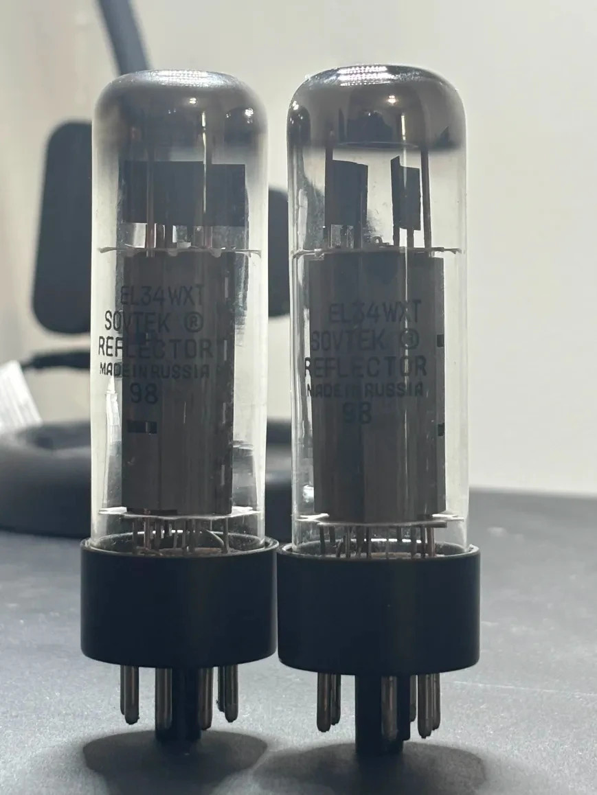 Sovtek EL34WXT Matched Pair Vintage Vacuum Tubes Tested NOS Quality 101% GM
