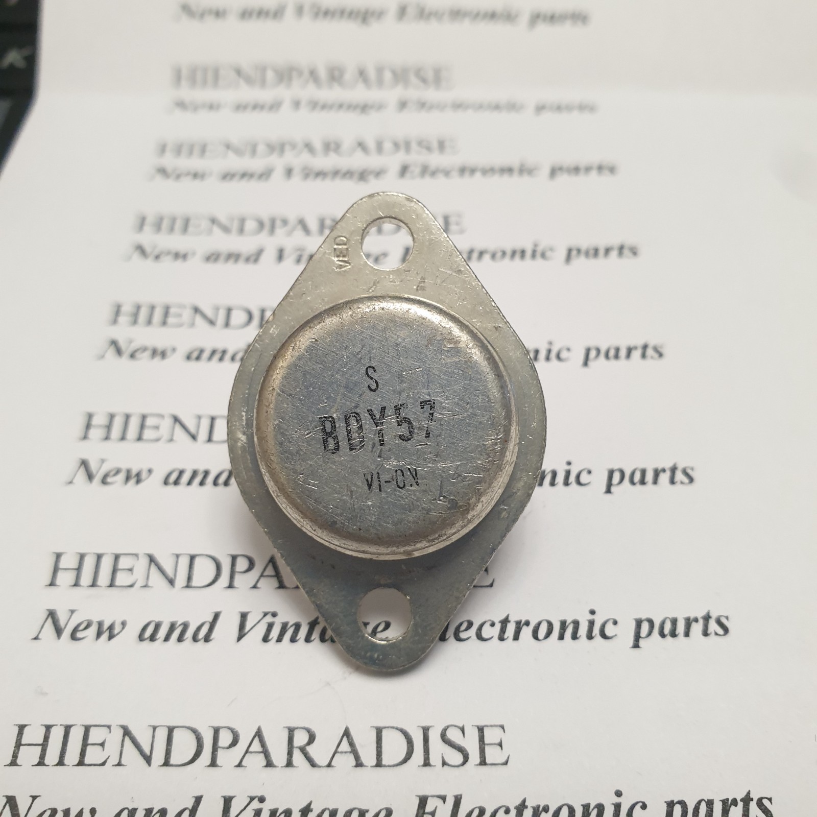 NOS GENUINE EUROPE BDY57 80V 25A 175W TRANSISTOR FOR HI_END AUDIO ! 1pc