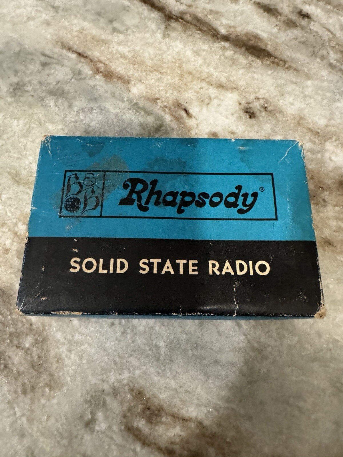 Vintage Rhapsody Solid State Radio Model RY650