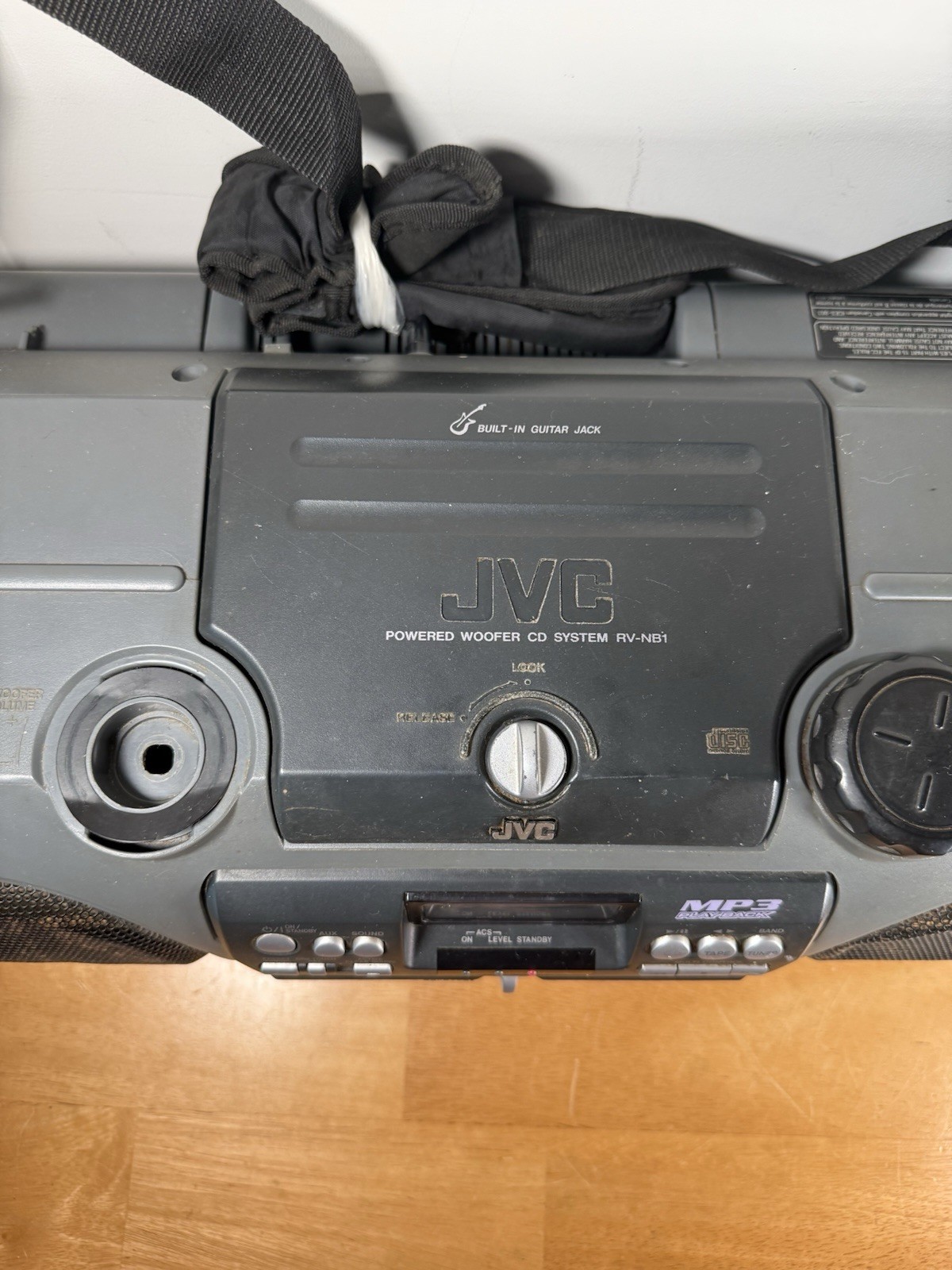 JVC Kaboom RV-NB1 Stereo Radio – Boombox CD & Aux Works Fine -READ-