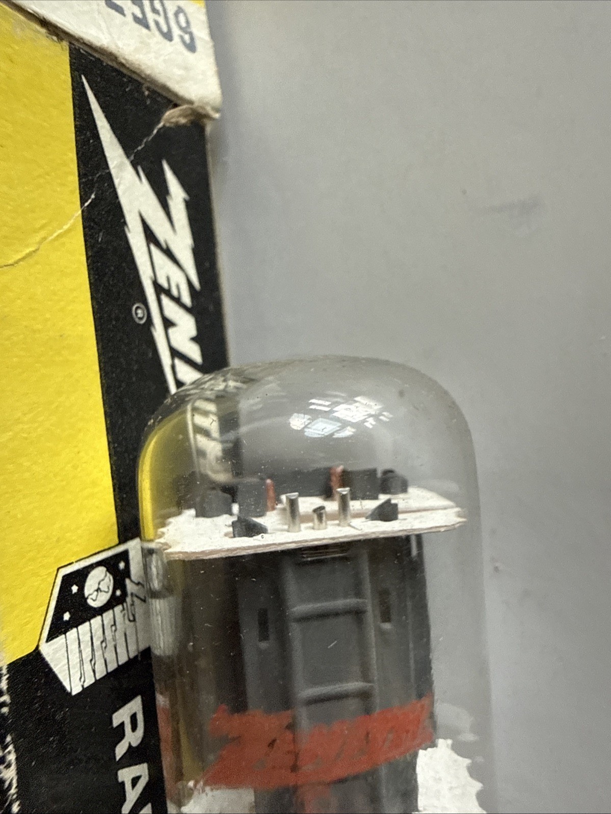 Lot Of 5: RCA (3) Zenith (2) vacuum tube 6GF7A NOS T26